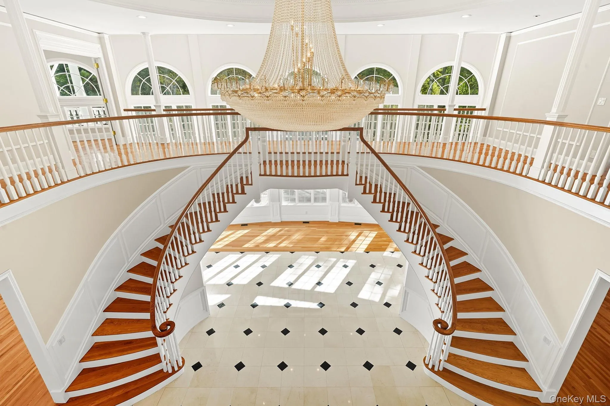 Alternate view marble foyer Alternate view marble foyer