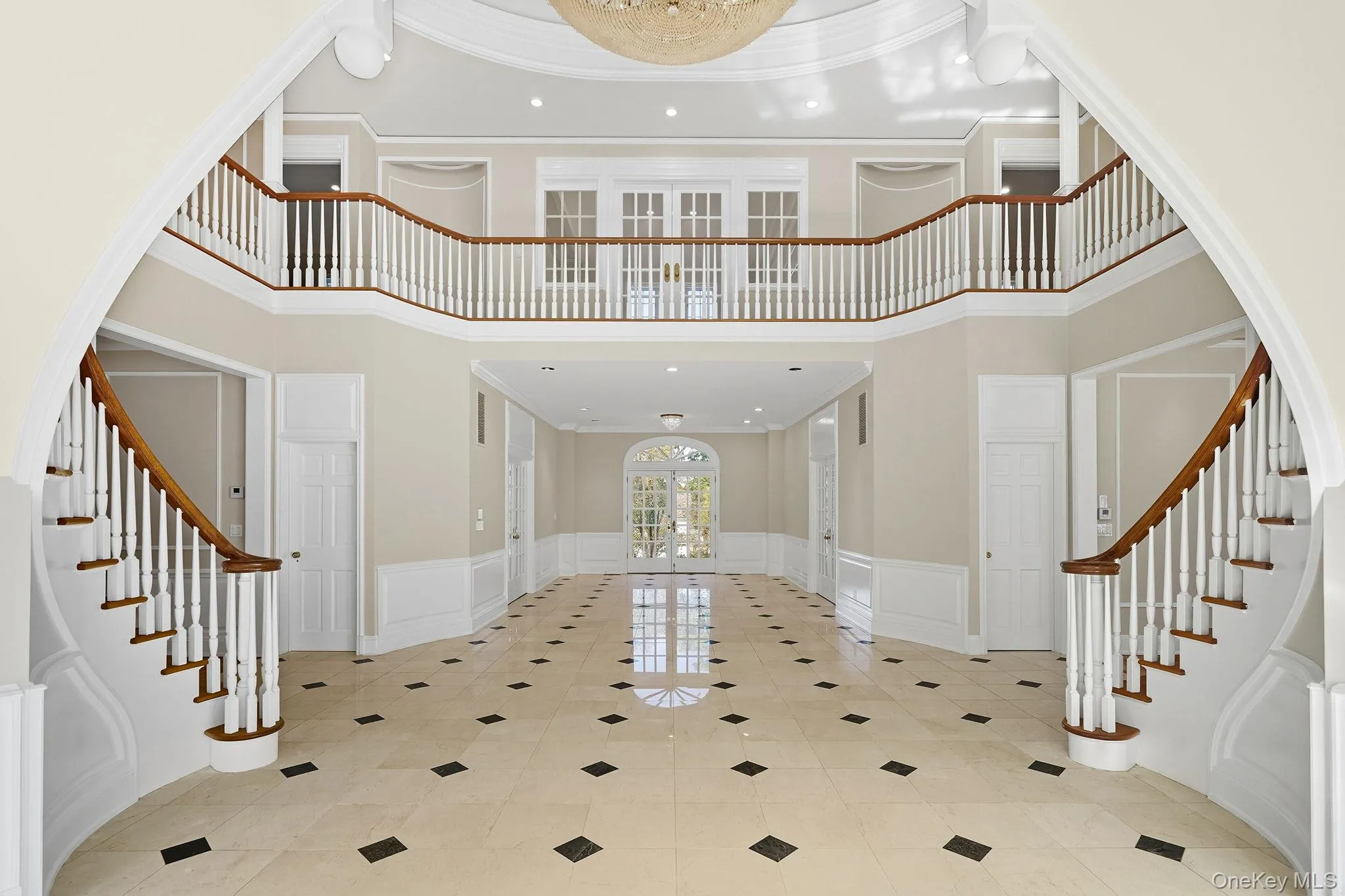 Alternate view marble foyer Alternate view marble foyer