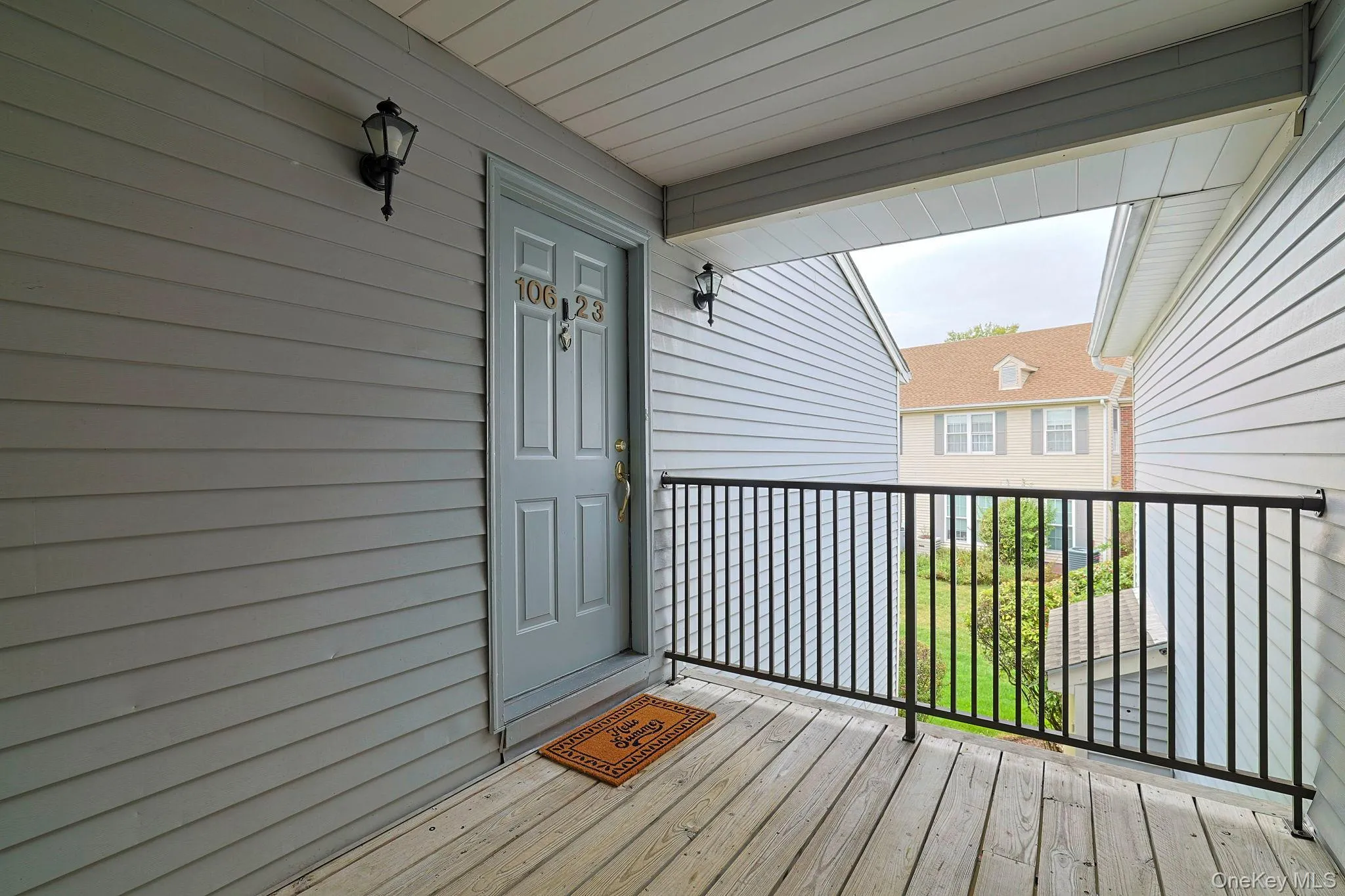 View of wooden terrace View of wooden terrace