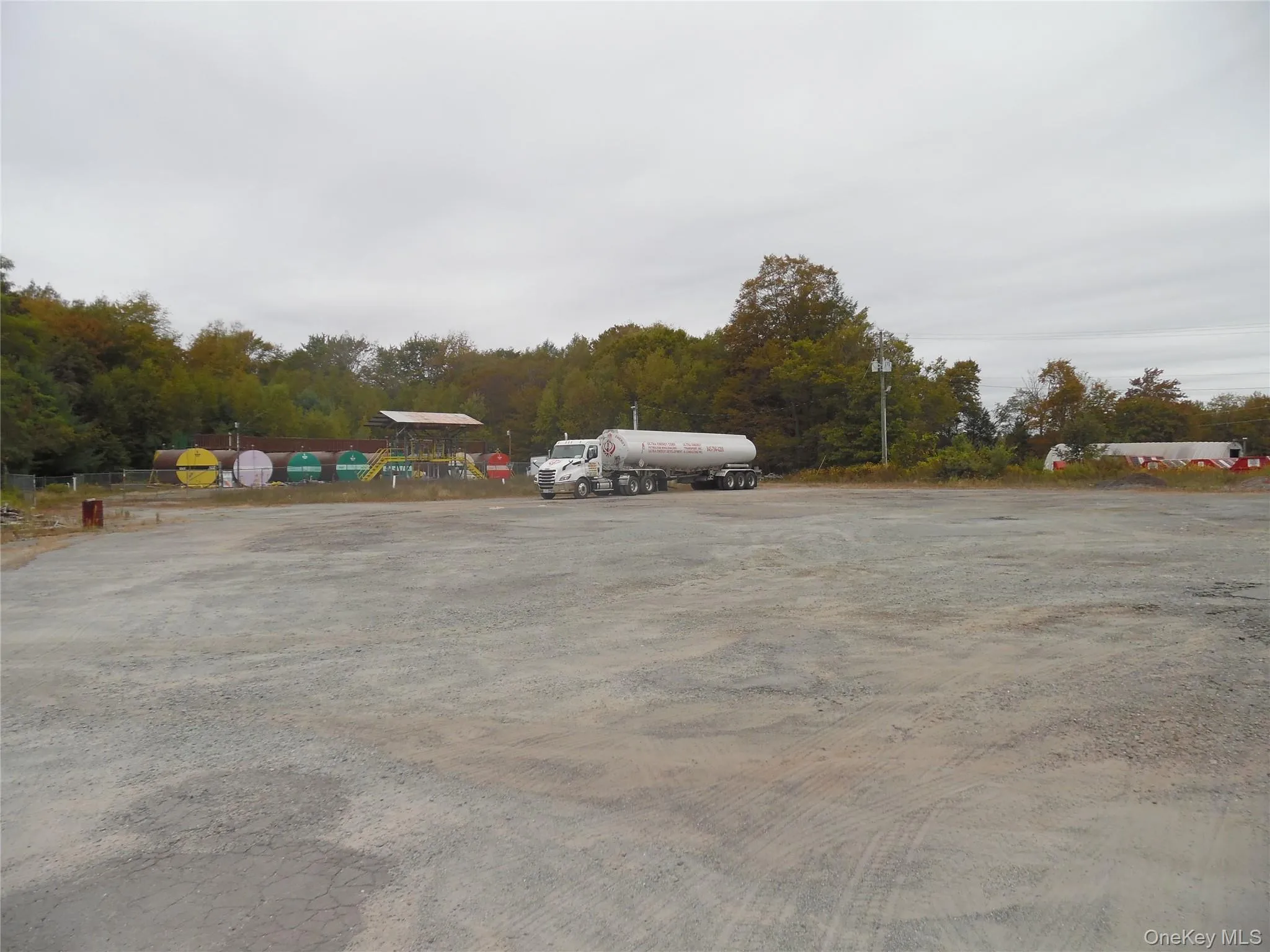 View of uncovered parking lot View of uncovered parking lot