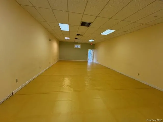 Spare room with a paneled ceiling Spare room with a paneled ceiling