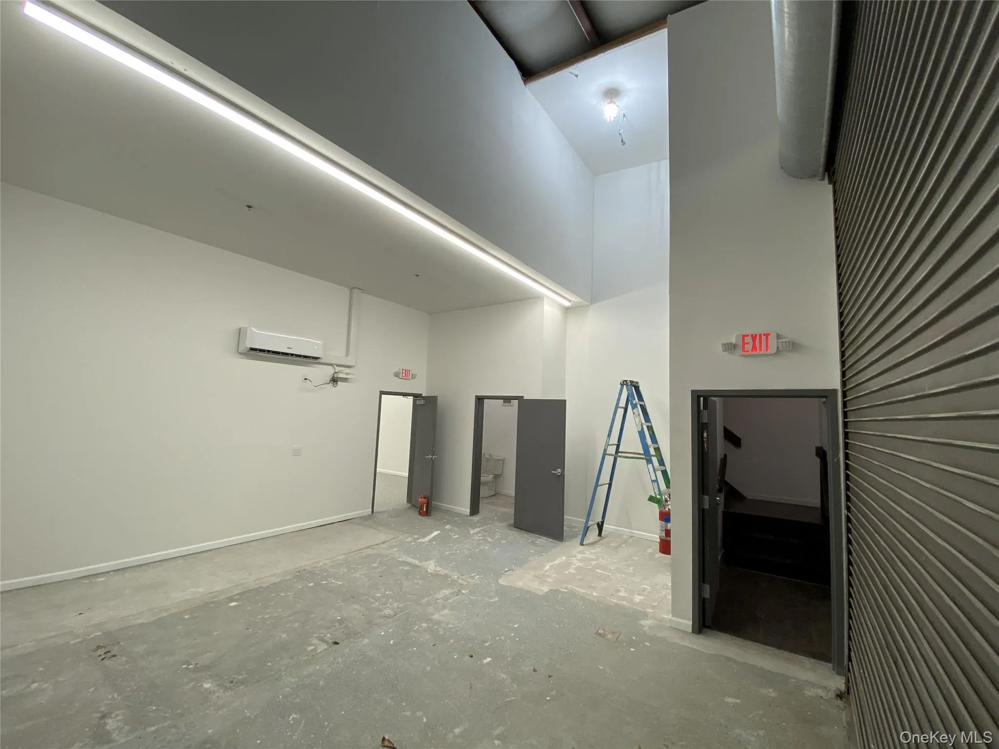 Garage with baseboards Garage with baseboards