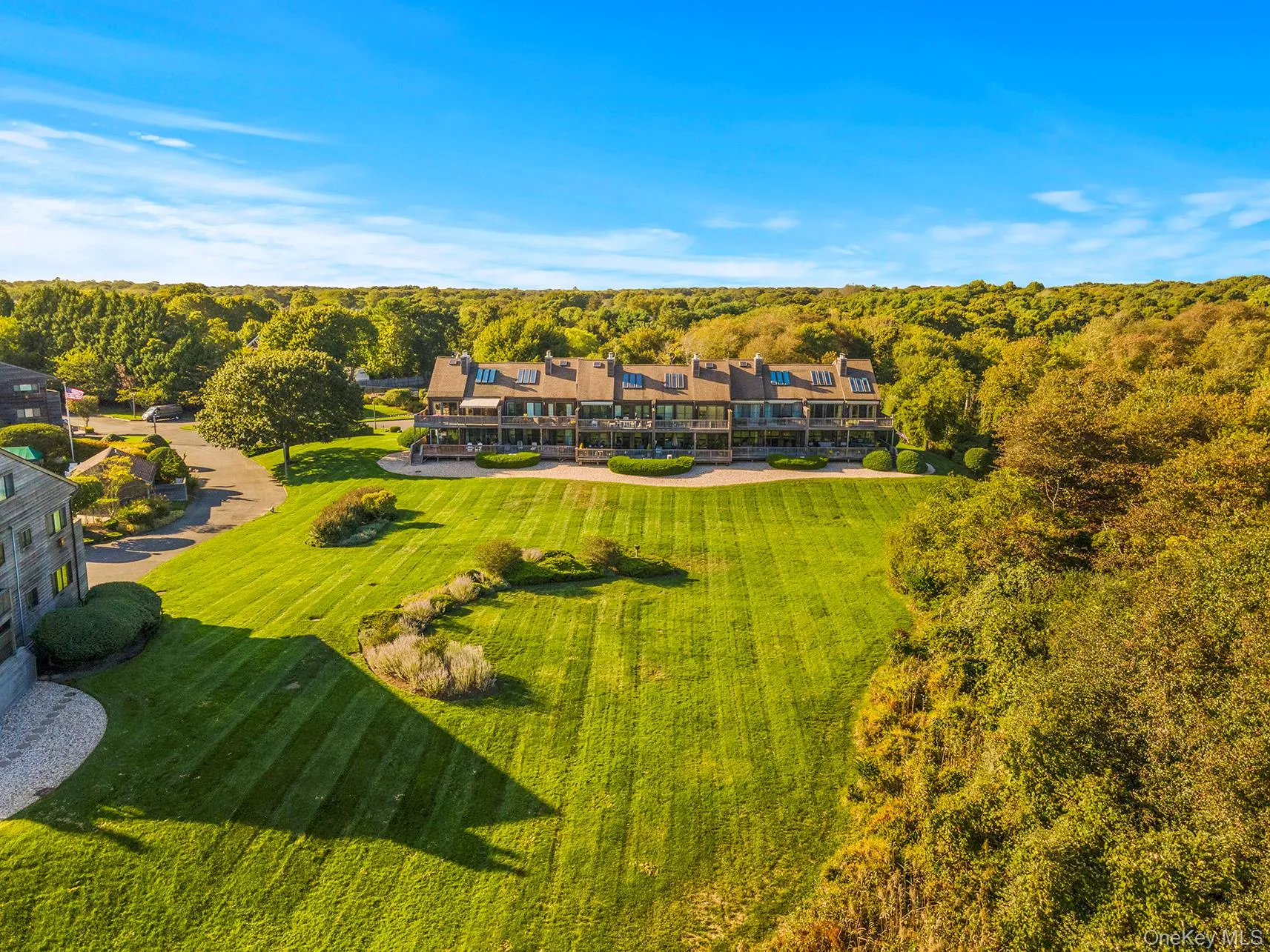 Aerial view looking back at Upper End Unit to the right. Aerial view looking back at Upper End Unit to the right.