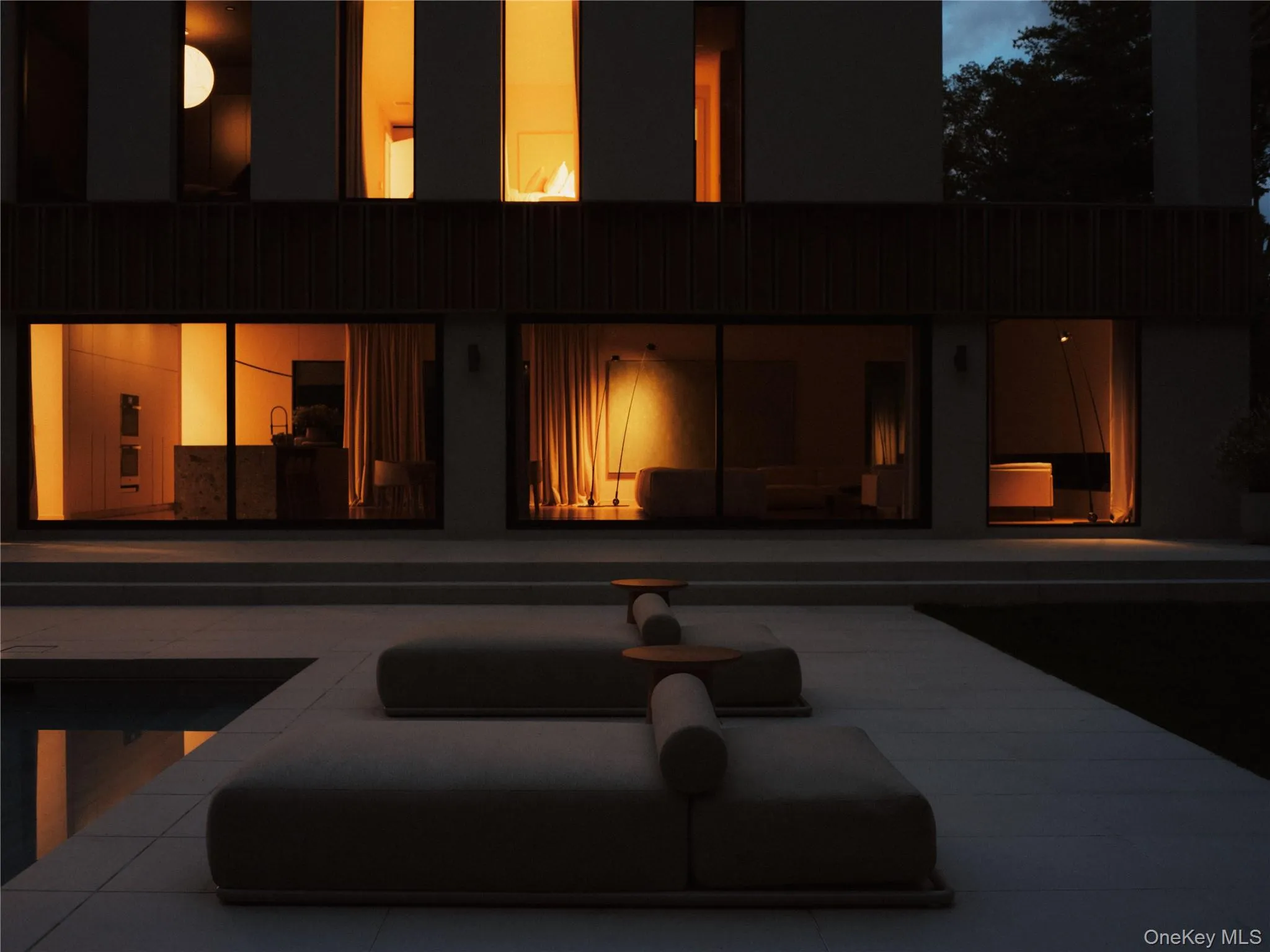 Nighttime view Nighttime view
