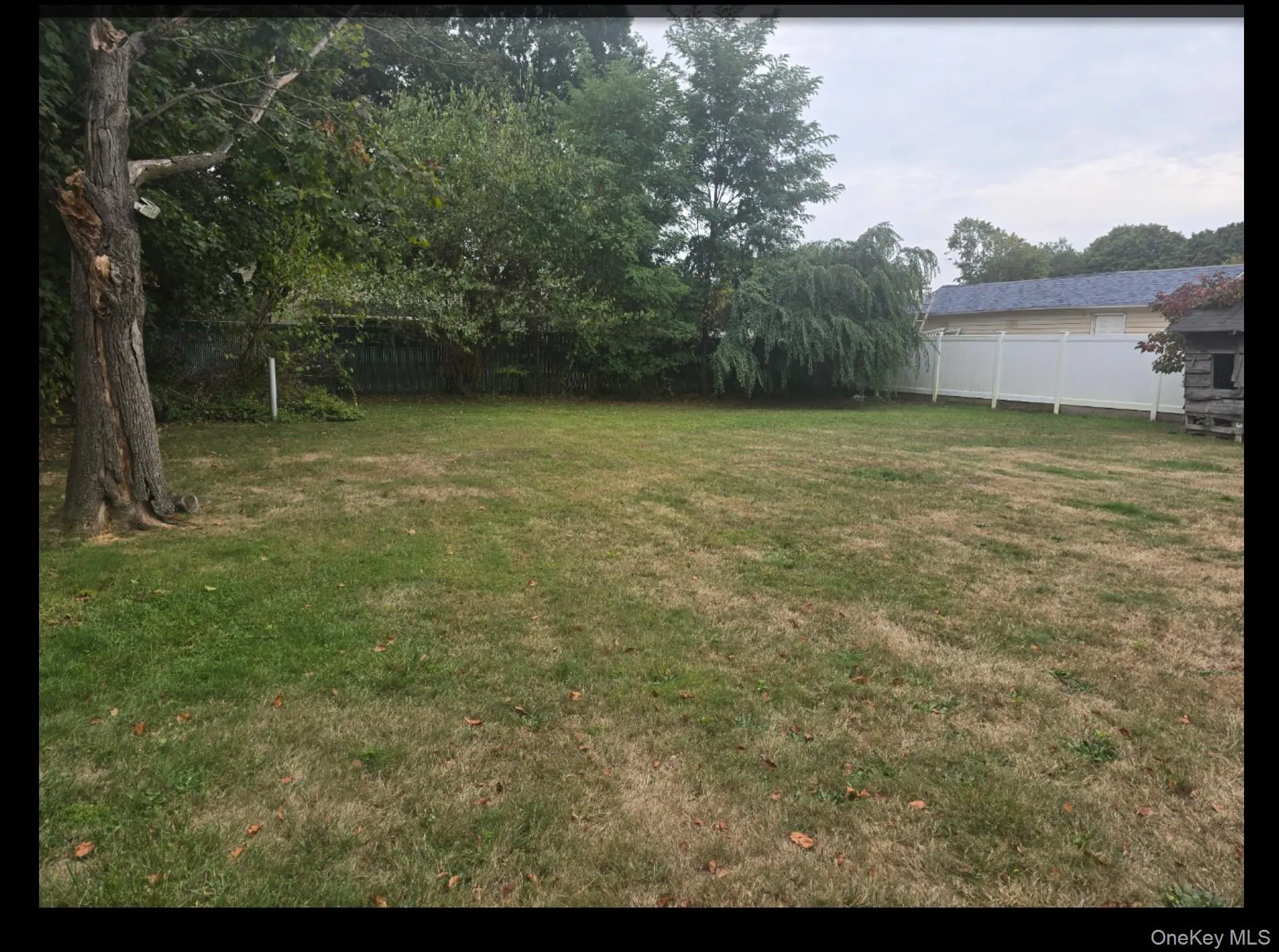 View of fenced backyard View of fenced backyard