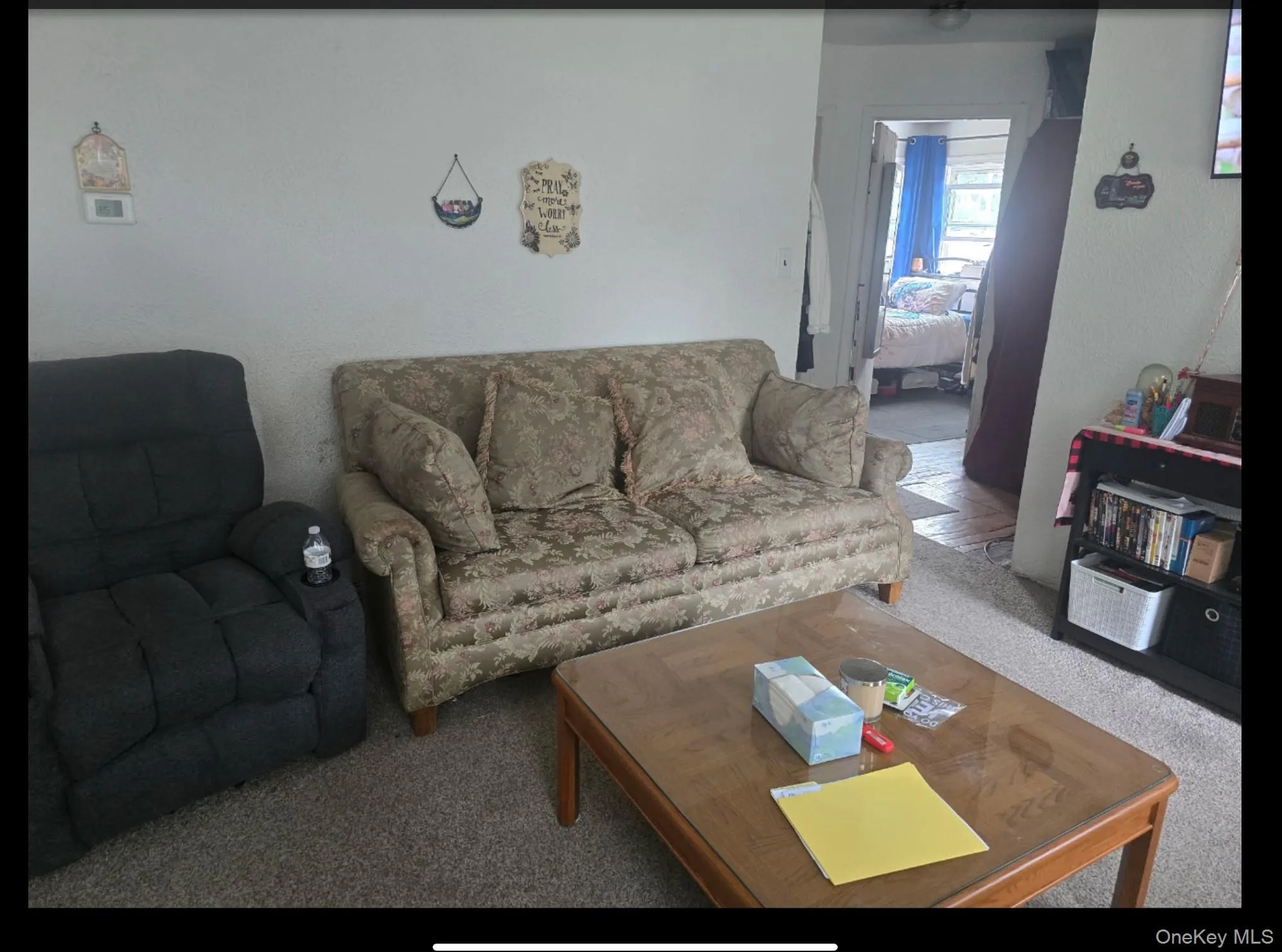 View of carpeted living area View of carpeted living area