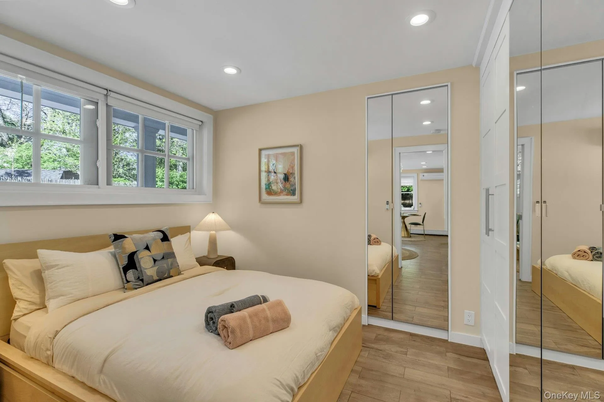 Bedroom featuring , recessed lighting, and baseboards Bedroom featuring , recessed lighting, and baseboards