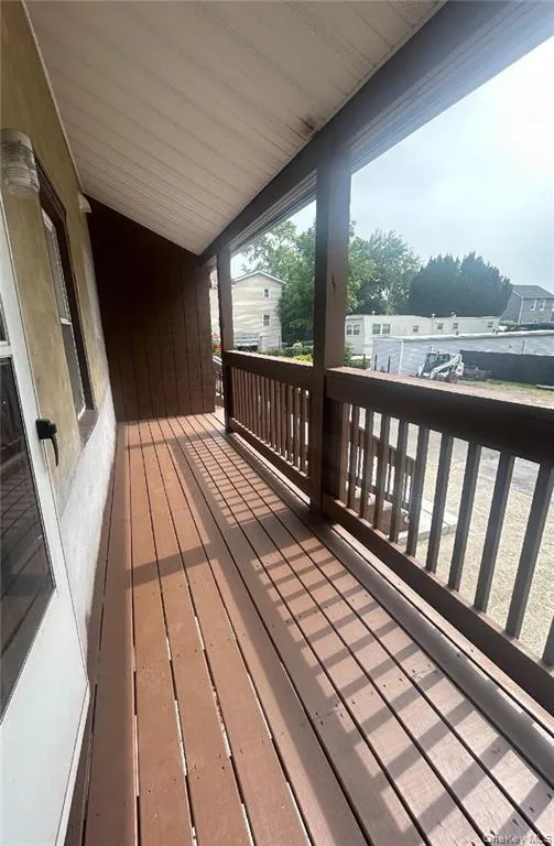 View of wooden deck View of wooden deck