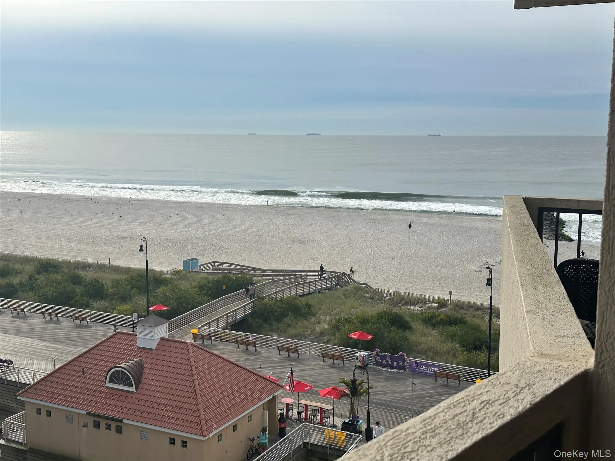 Water view with local beach Water view with local beach