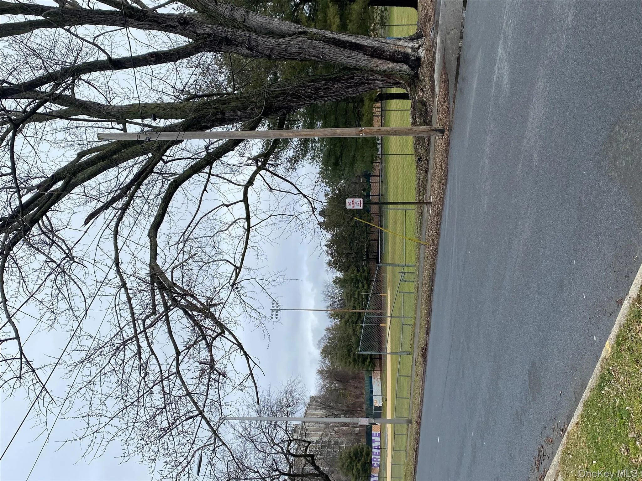 View of asphalt street View of asphalt street