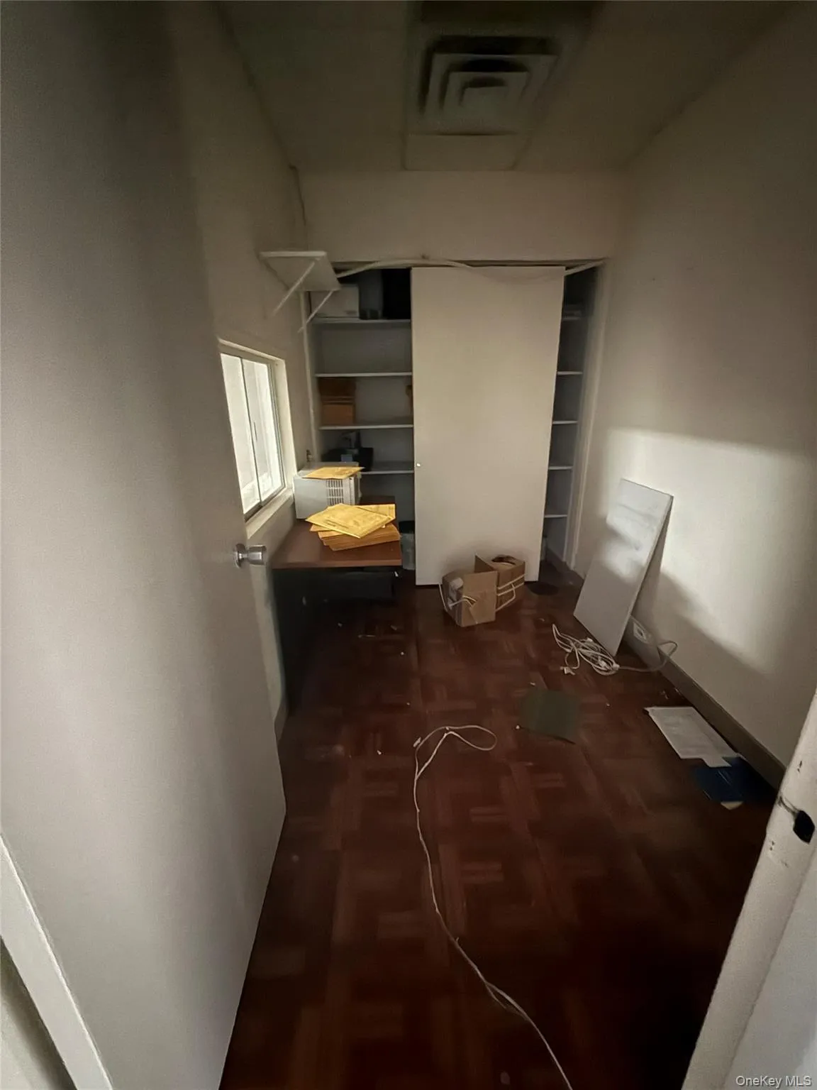 Office area with baseboards Office area with baseboards