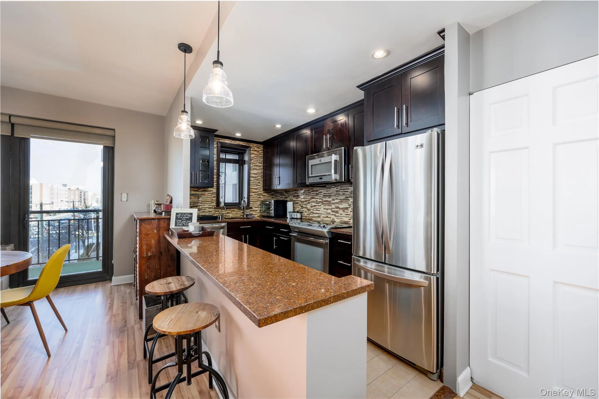 Living room open to kitchen Living room open to kitchen