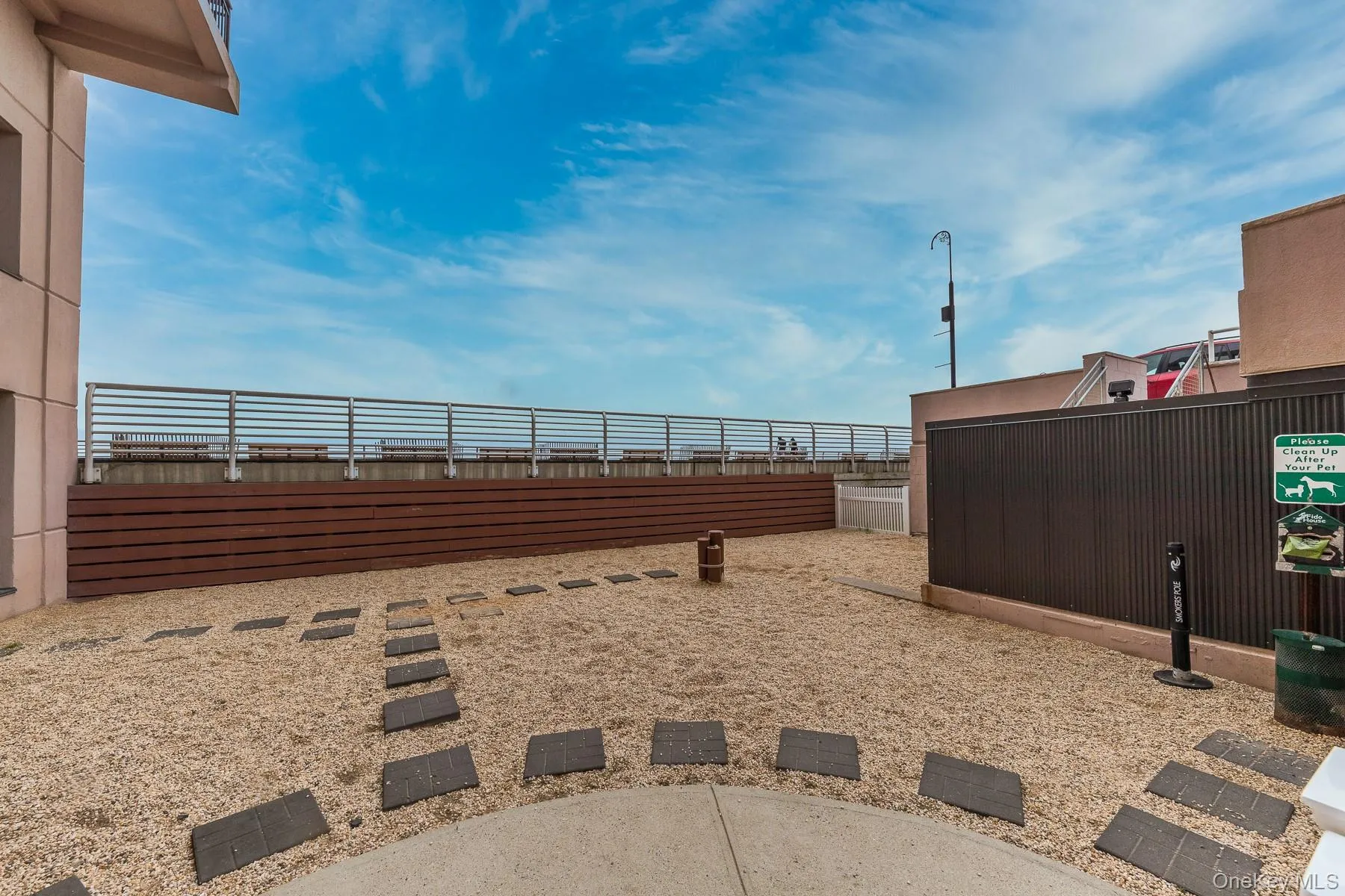 Secure dog run Secure dog run