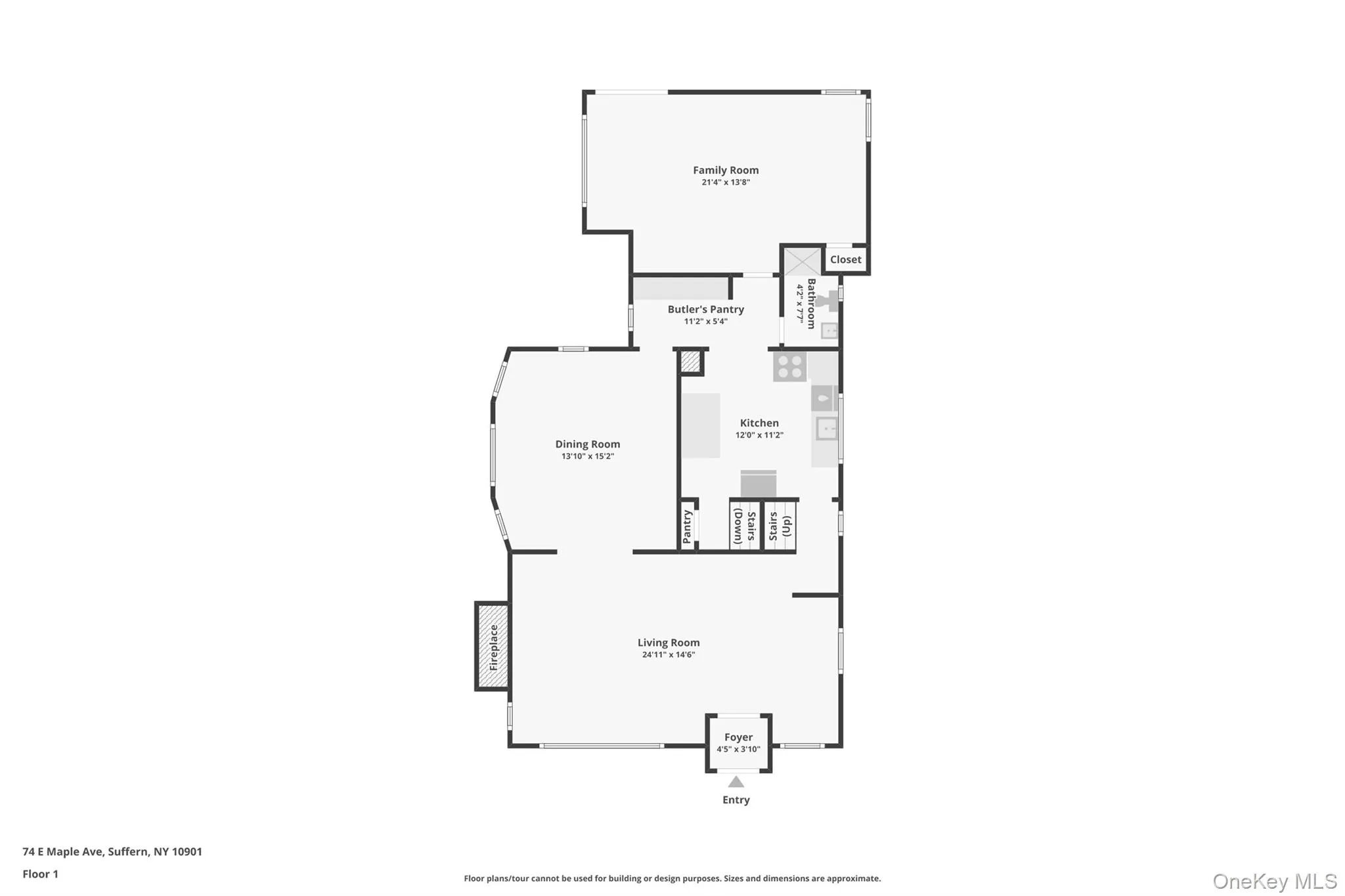 1st floor plan / room layout 1st floor plan / room layout