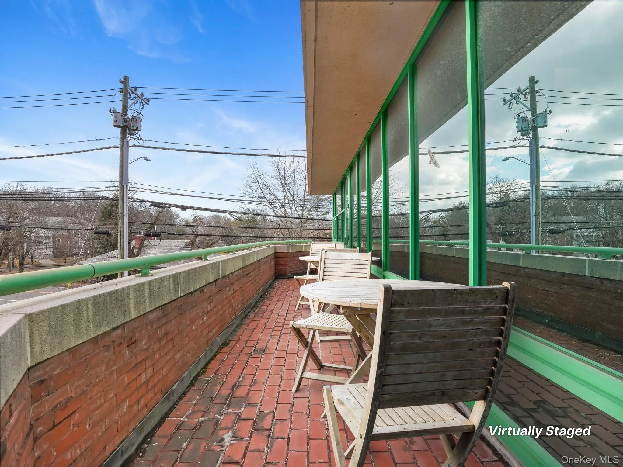 Balcony with a sunroom Balcony with a sunroom