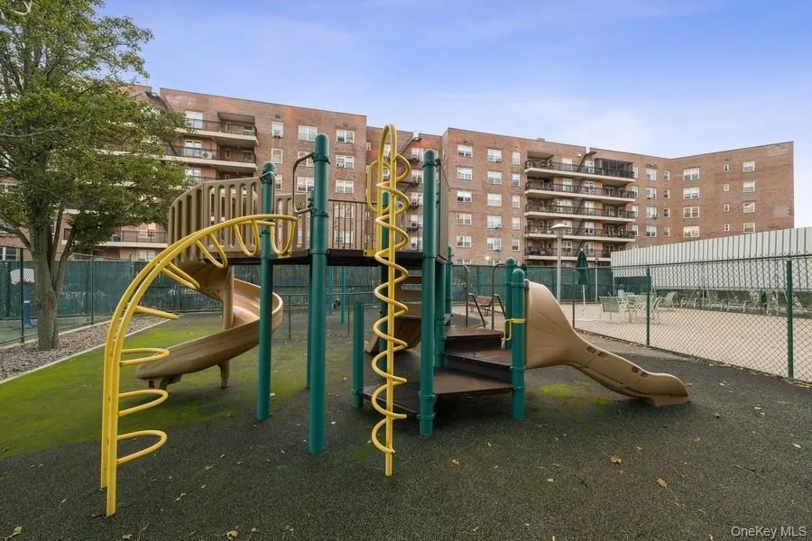 View of community jungle gym View of community jungle gym