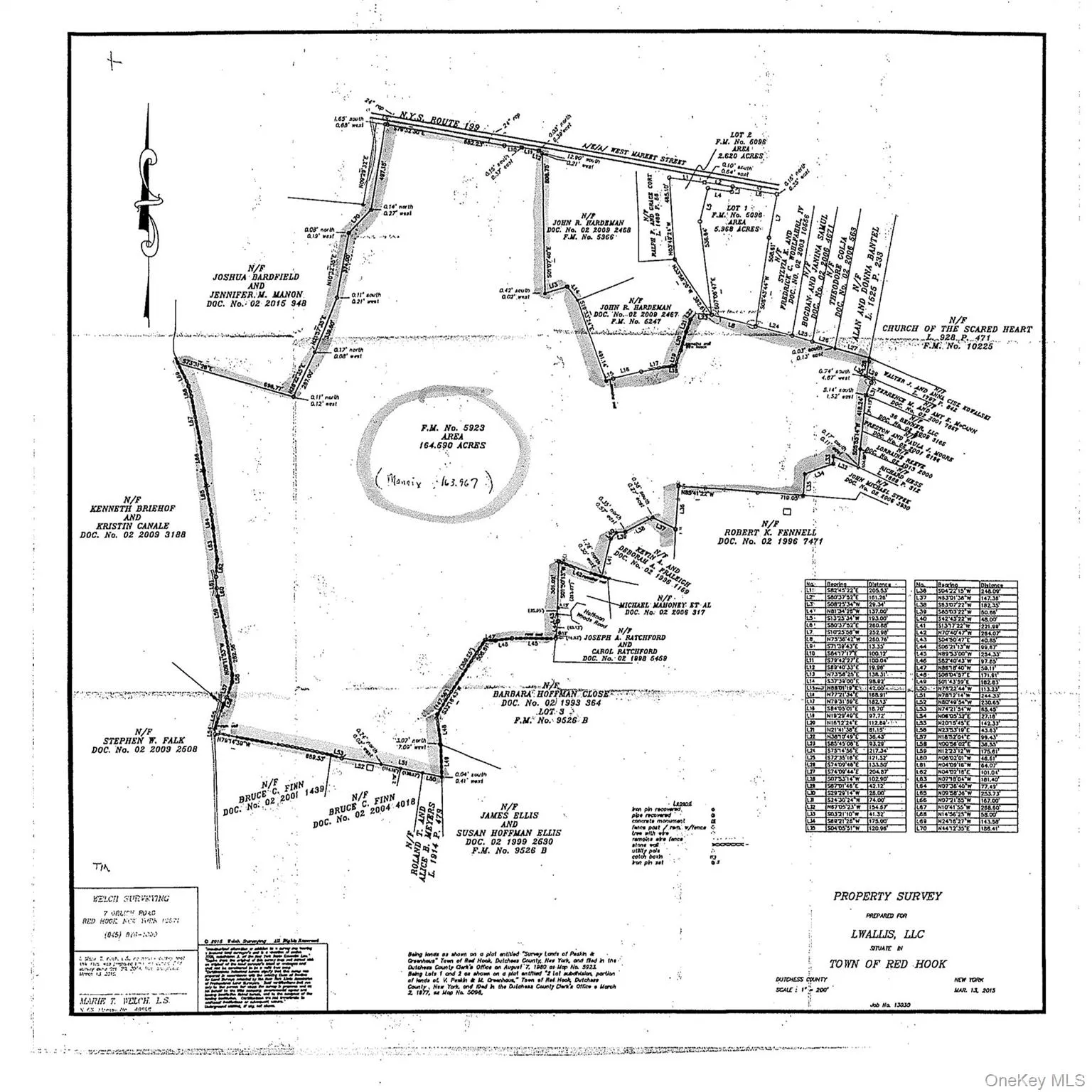 Survey map Survey map