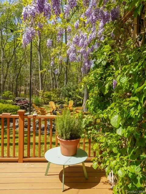 View of wooden deck View of wooden deck