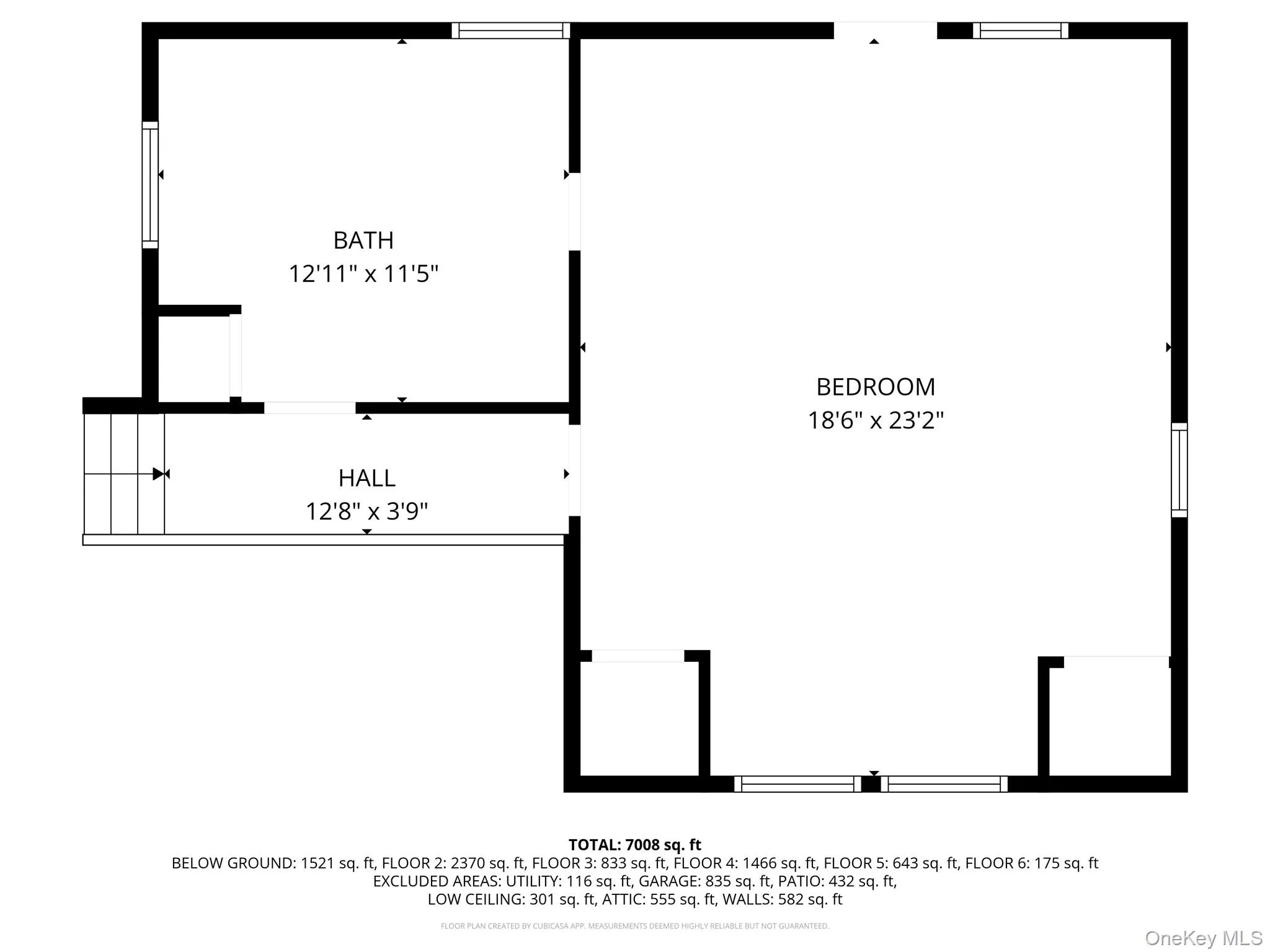View of room layout View of room layout