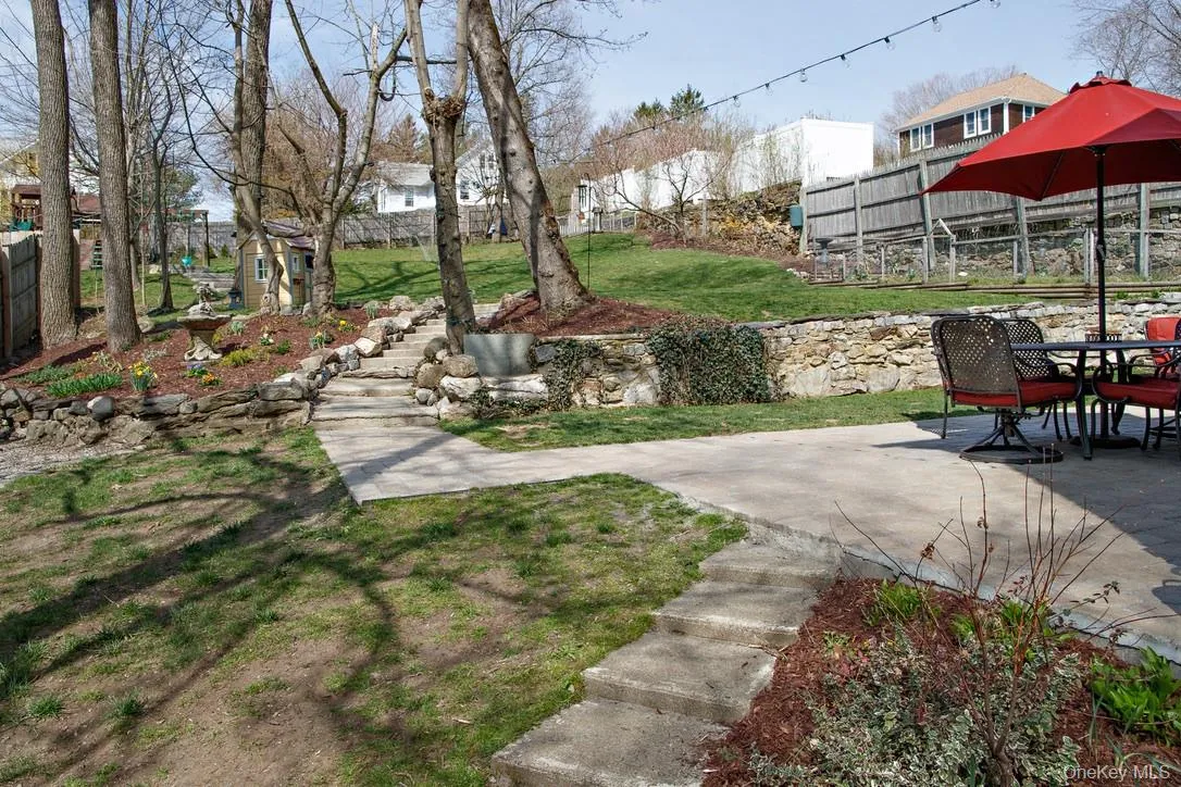 View of yard with a patio View of yard with a patio