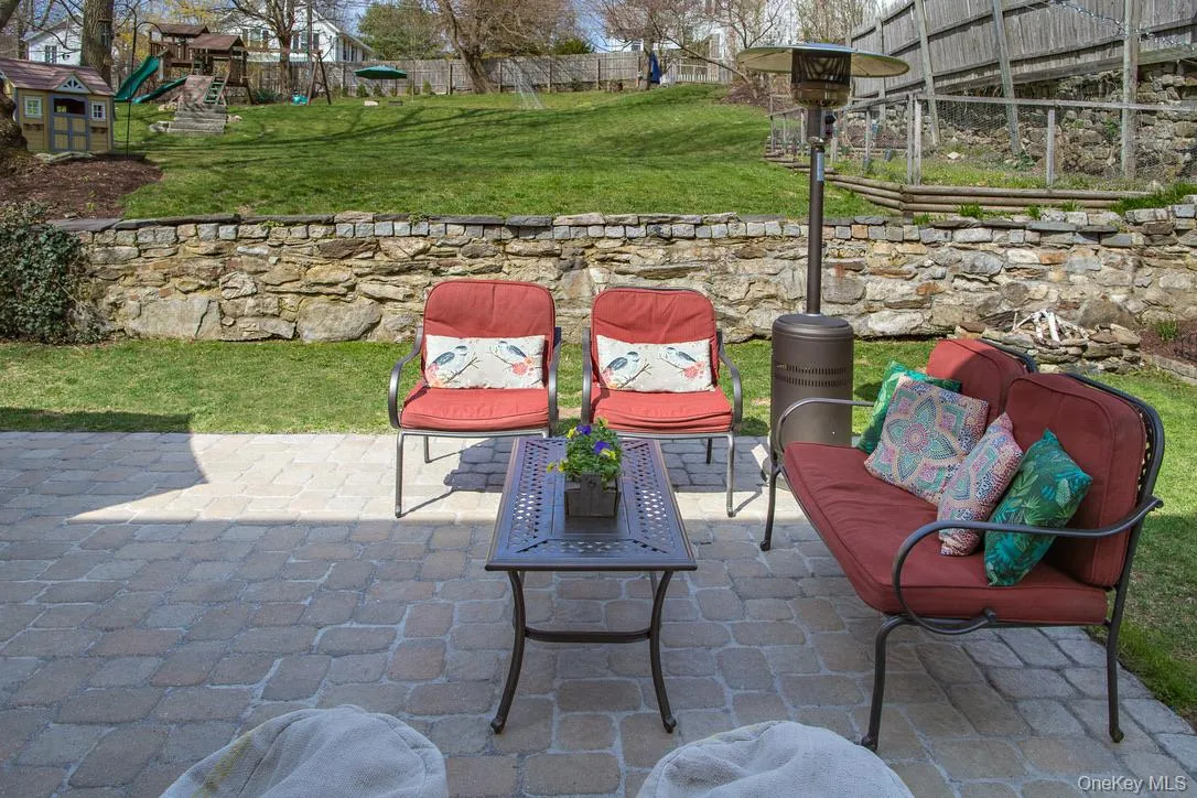 View of patio / terrace featuring a playground View of patio / terrace featuring a playground