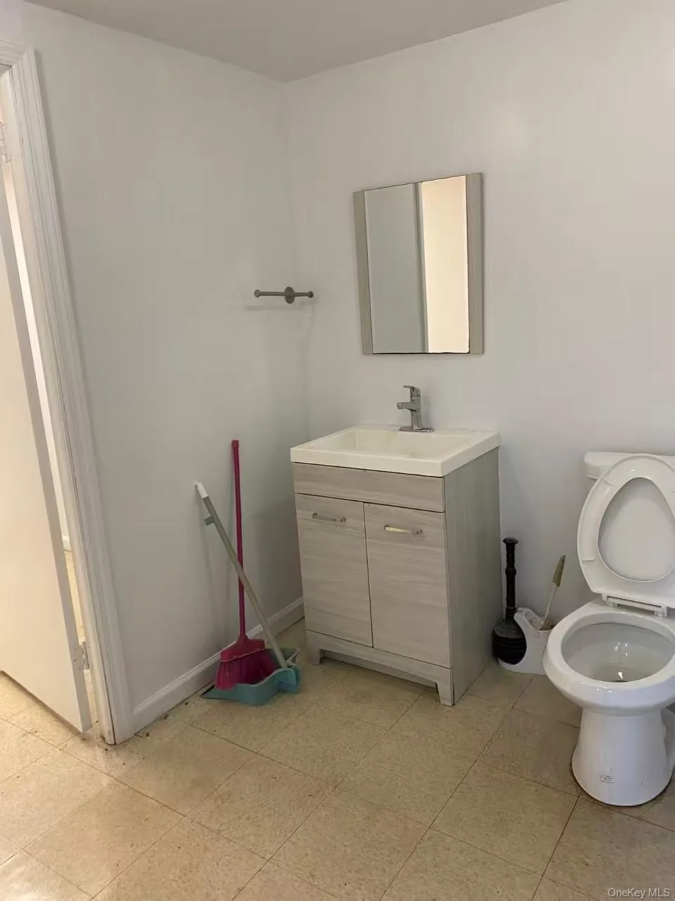 Bathroom with vanity and toilet Bathroom with vanity and toilet