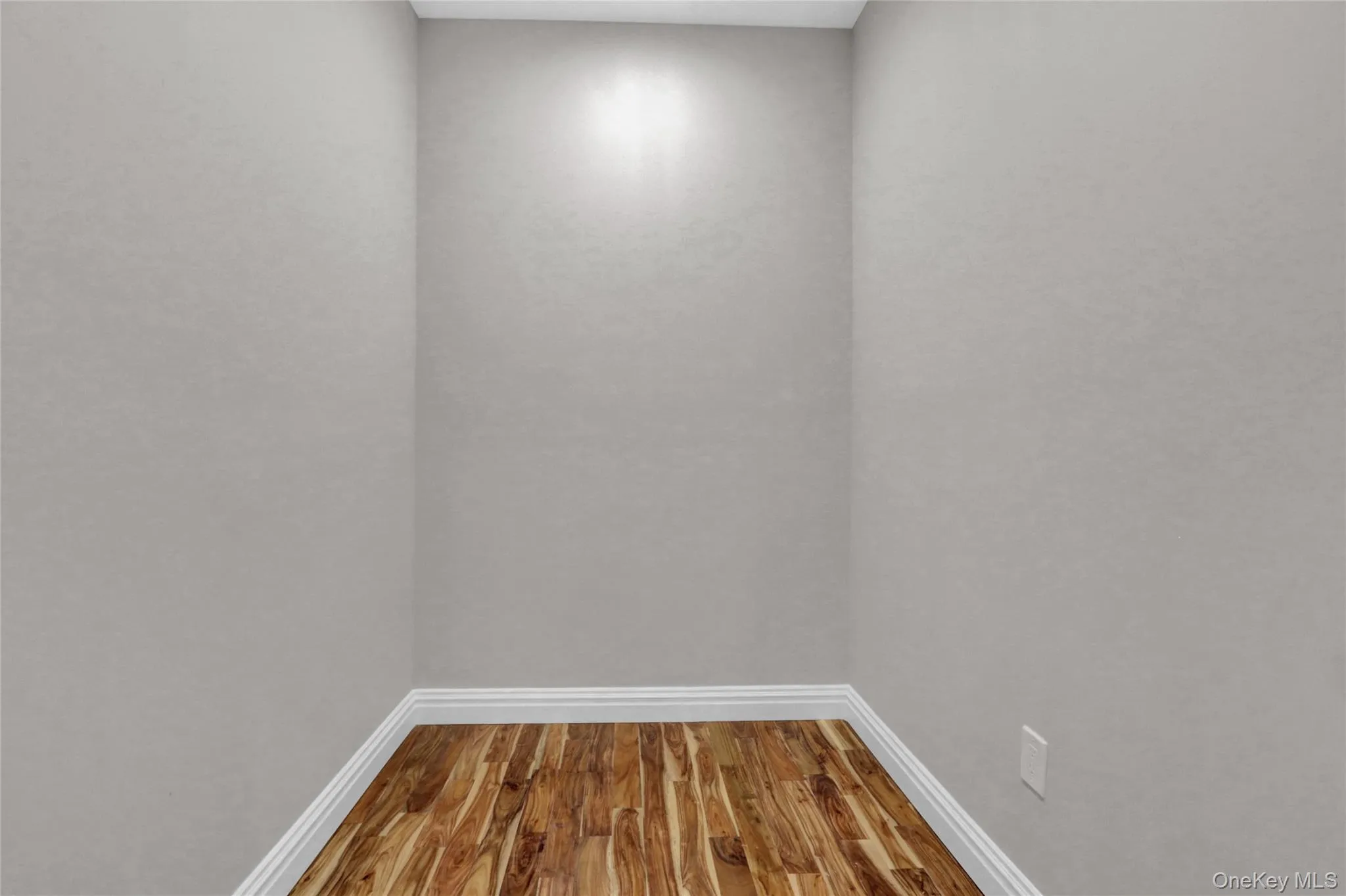 Unfurnished room featuring light wood finished floors and baseboards Unfurnished room featuring light wood finished floors and baseboards