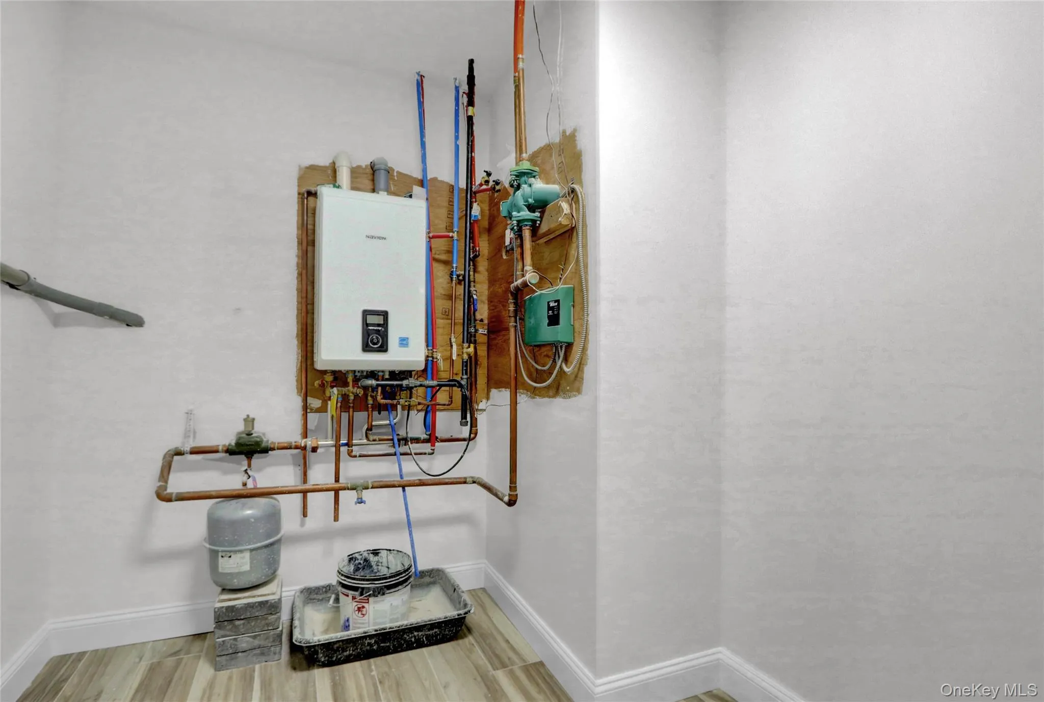 Utilities with tankless water heater Utilities with tankless water heater