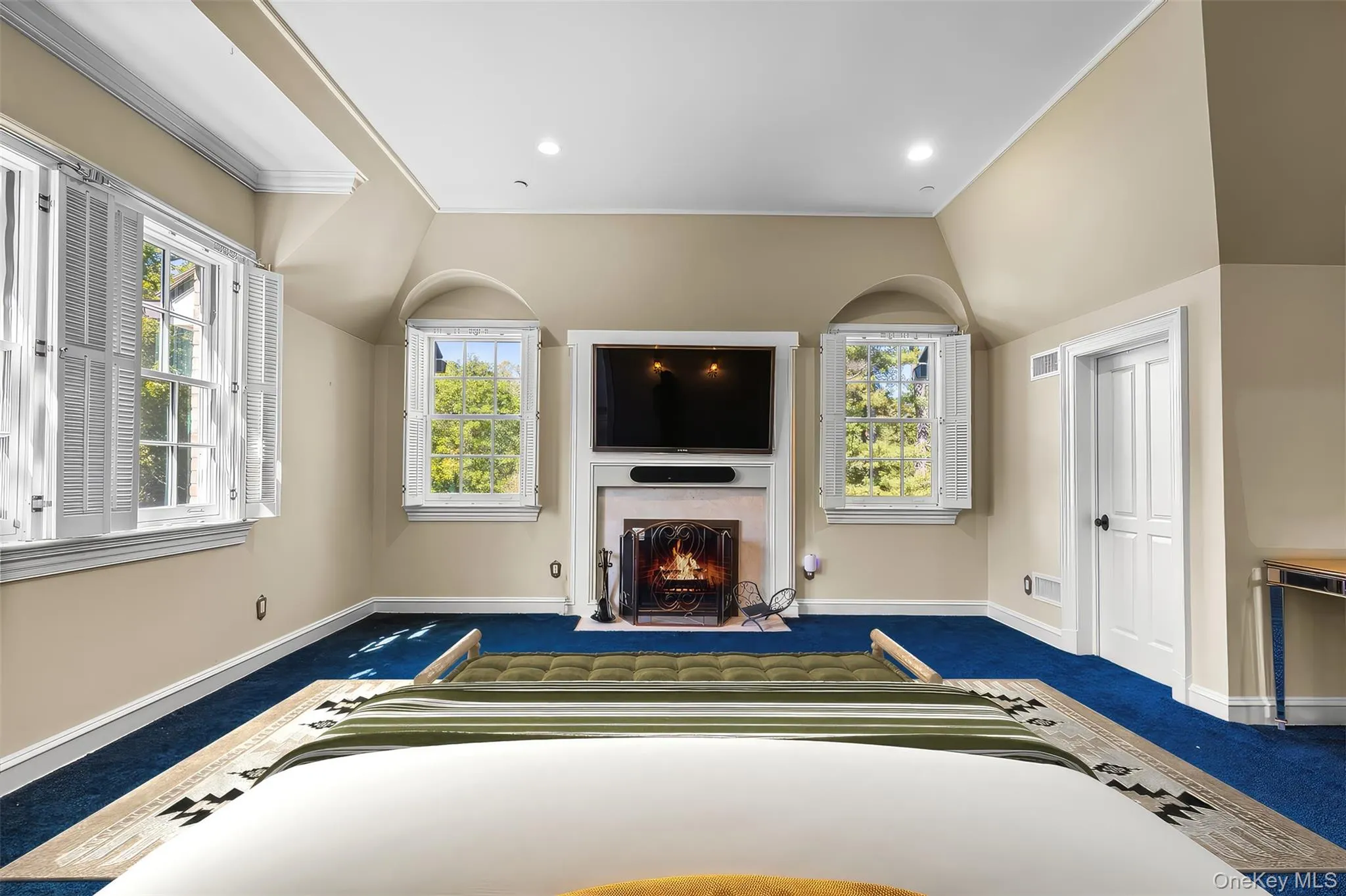 Second floor master bedroom is virtually staged Second floor master bedroom is virtually staged