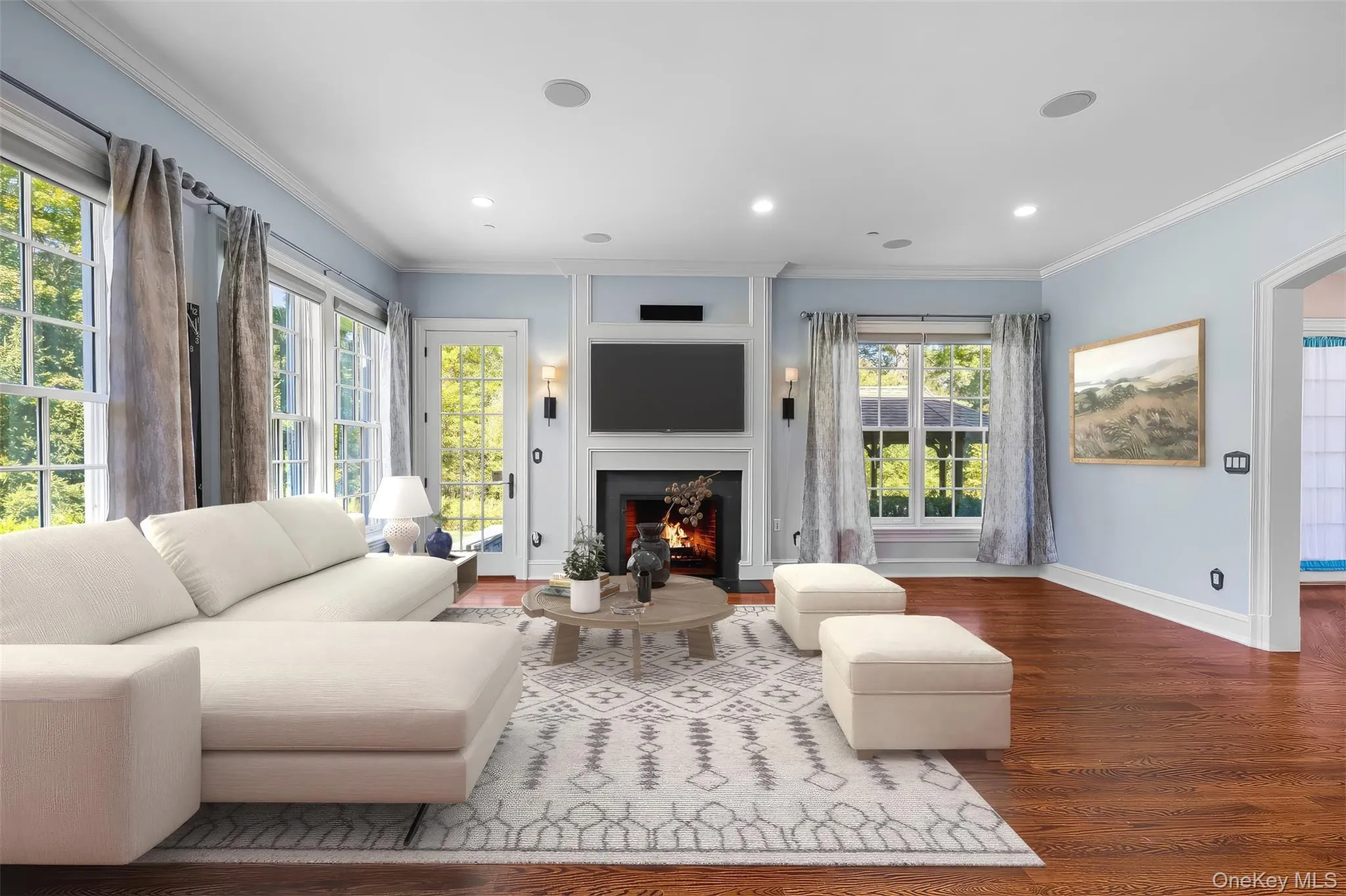 Family Room is virtually staged Family Room is virtually staged