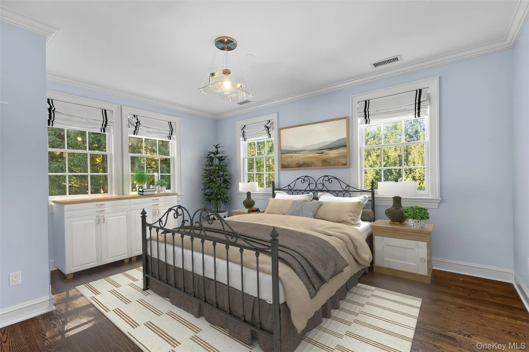 Second bedroom is virtually staged Second bedroom is virtually staged