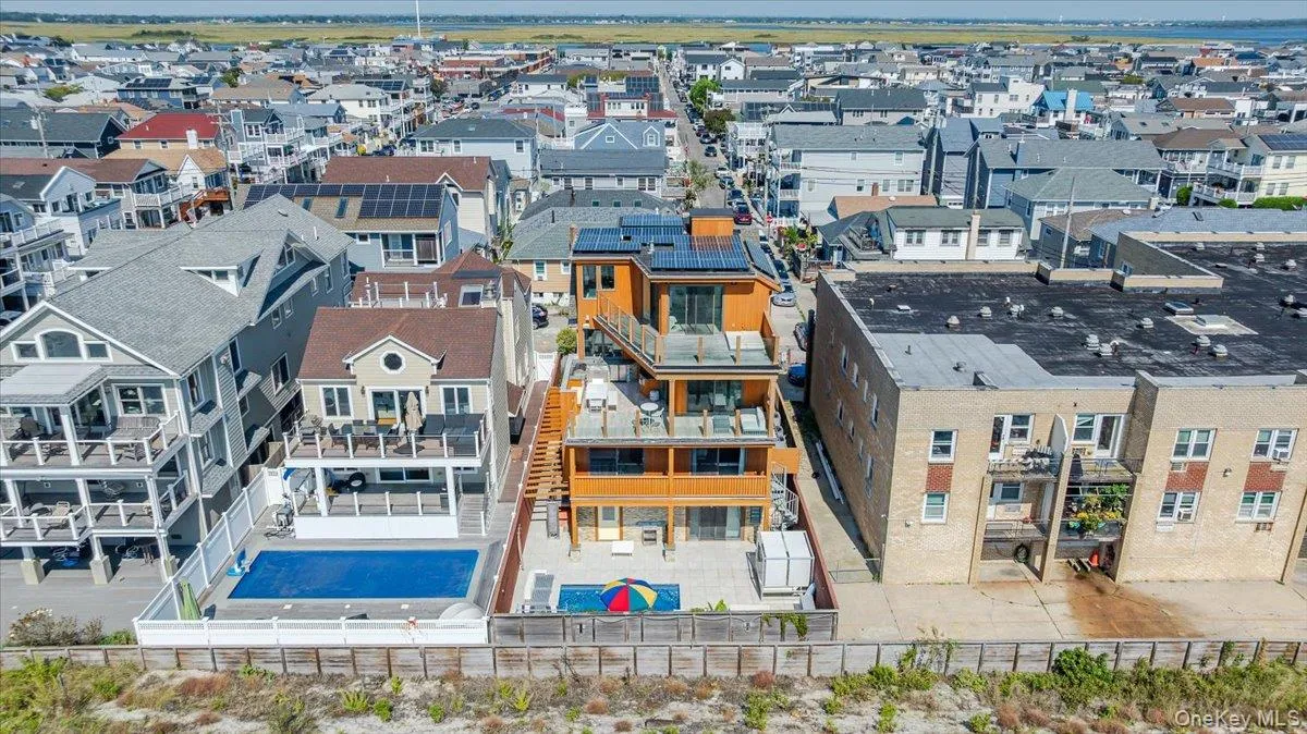 Bird's eye view of a pool Bird's eye view of a pool