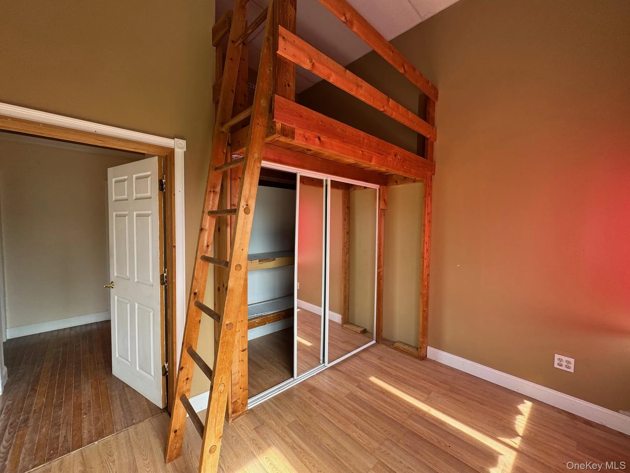 Bedroom with a loft Bedroom with a loft