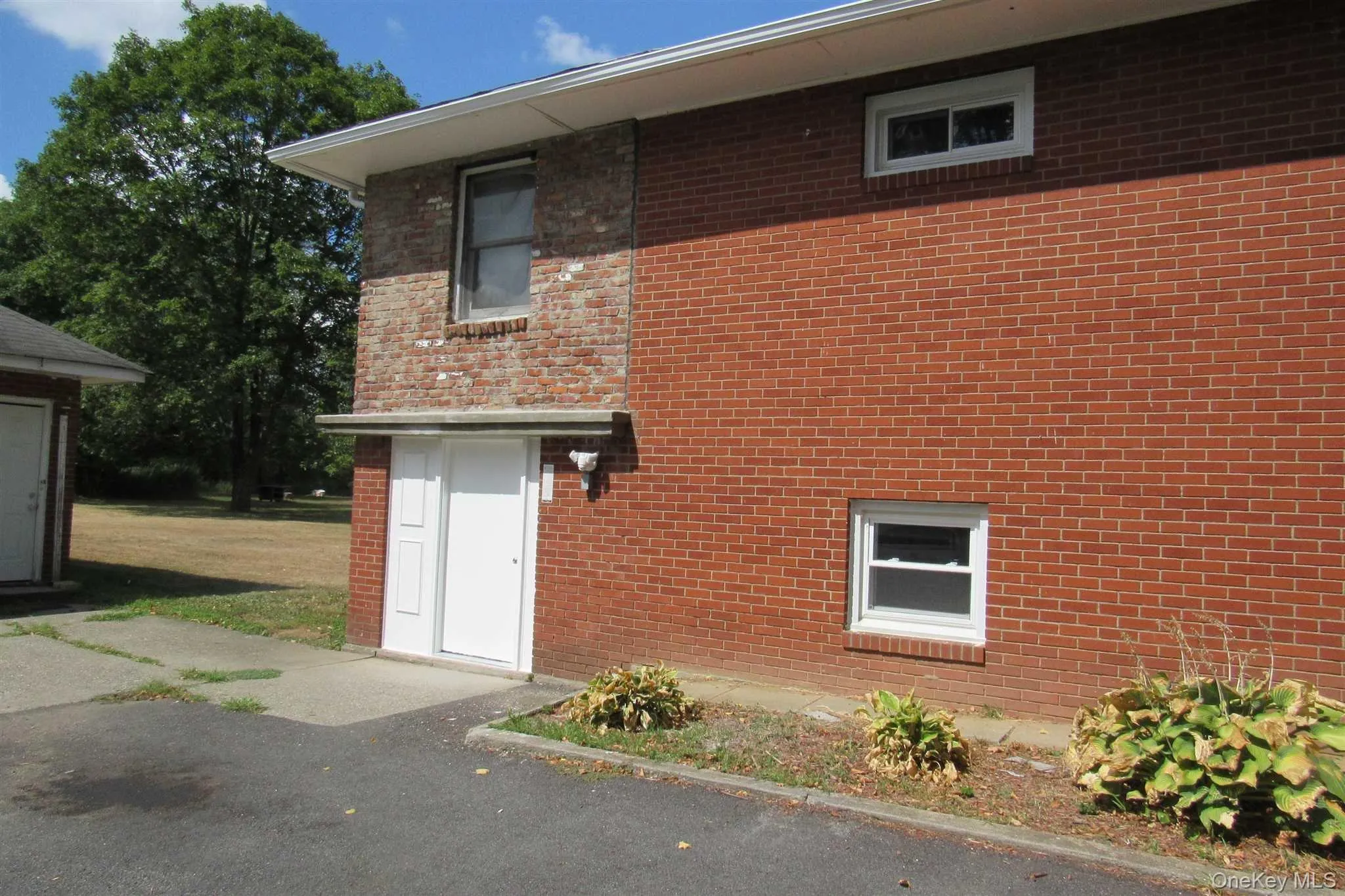 Entrance at side of house to lower levelapartment Entrance at side of house to lower levelapartment