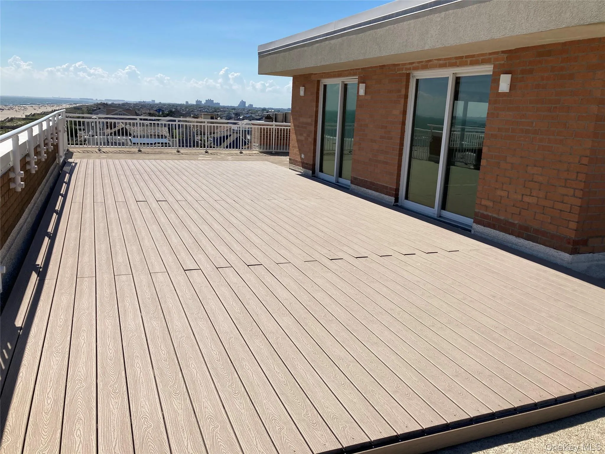 View of wooden deck View of wooden deck