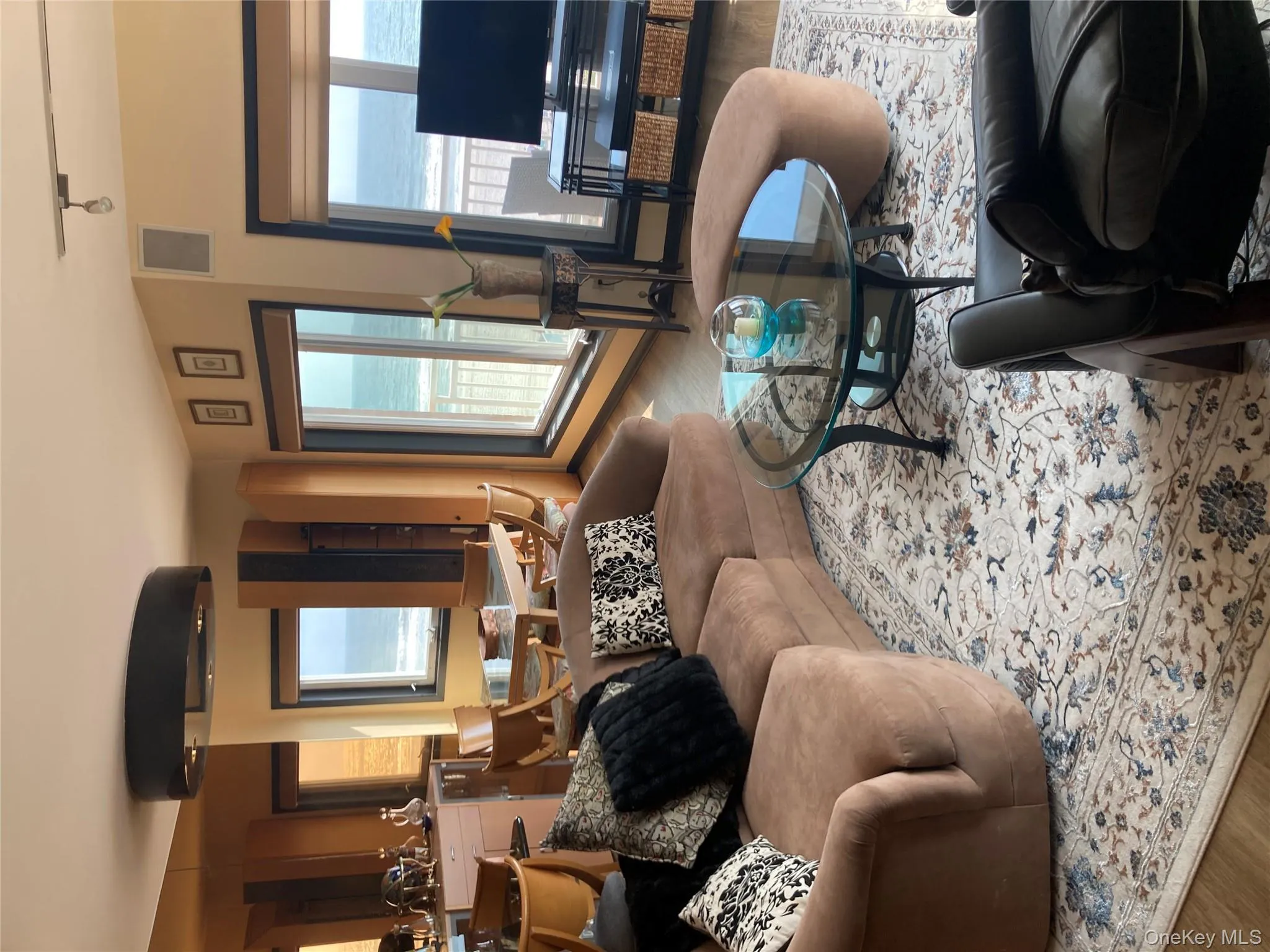 Living room featuring wood finished floors Living room featuring wood finished floors