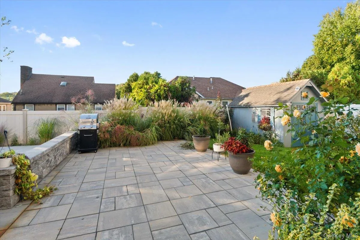 View of patio / terrace with an outbuilding View of patio / terrace with an outbuilding