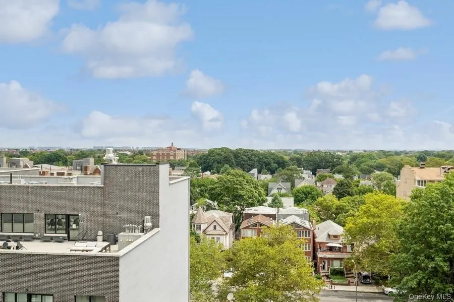 Aerial perspective of suburban area Aerial perspective of suburban area