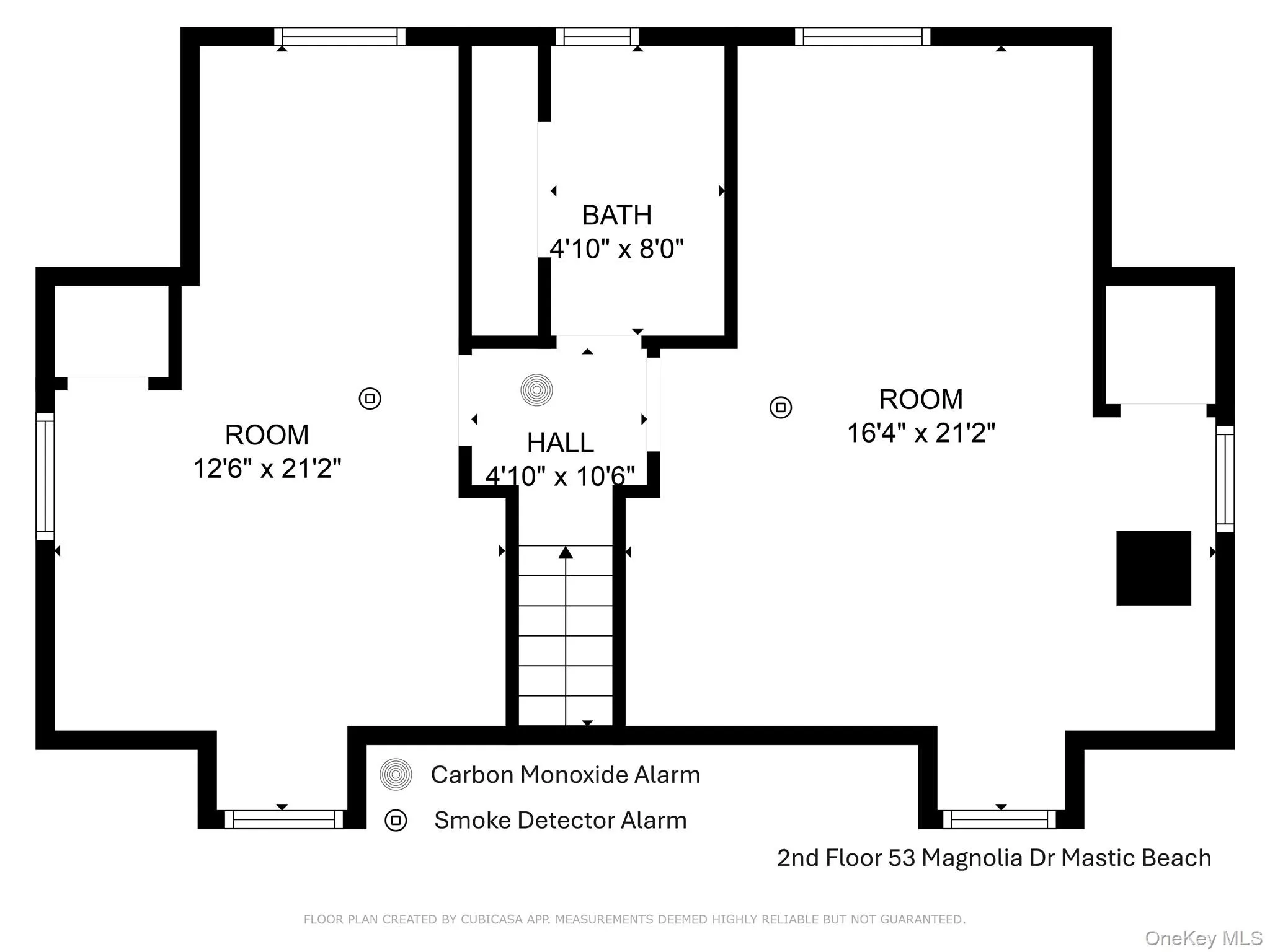 View of 2nd floor plan / room layout View of 2nd floor plan / room layout