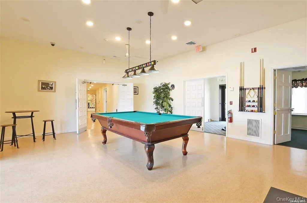 Recreation room featuring pool table and recessed lighting Recreation room featuring pool table and recessed lighting