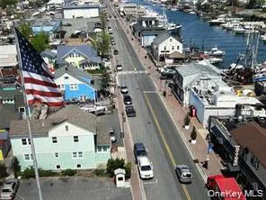 Aerial view of a large body of water Aerial view of a large body of water