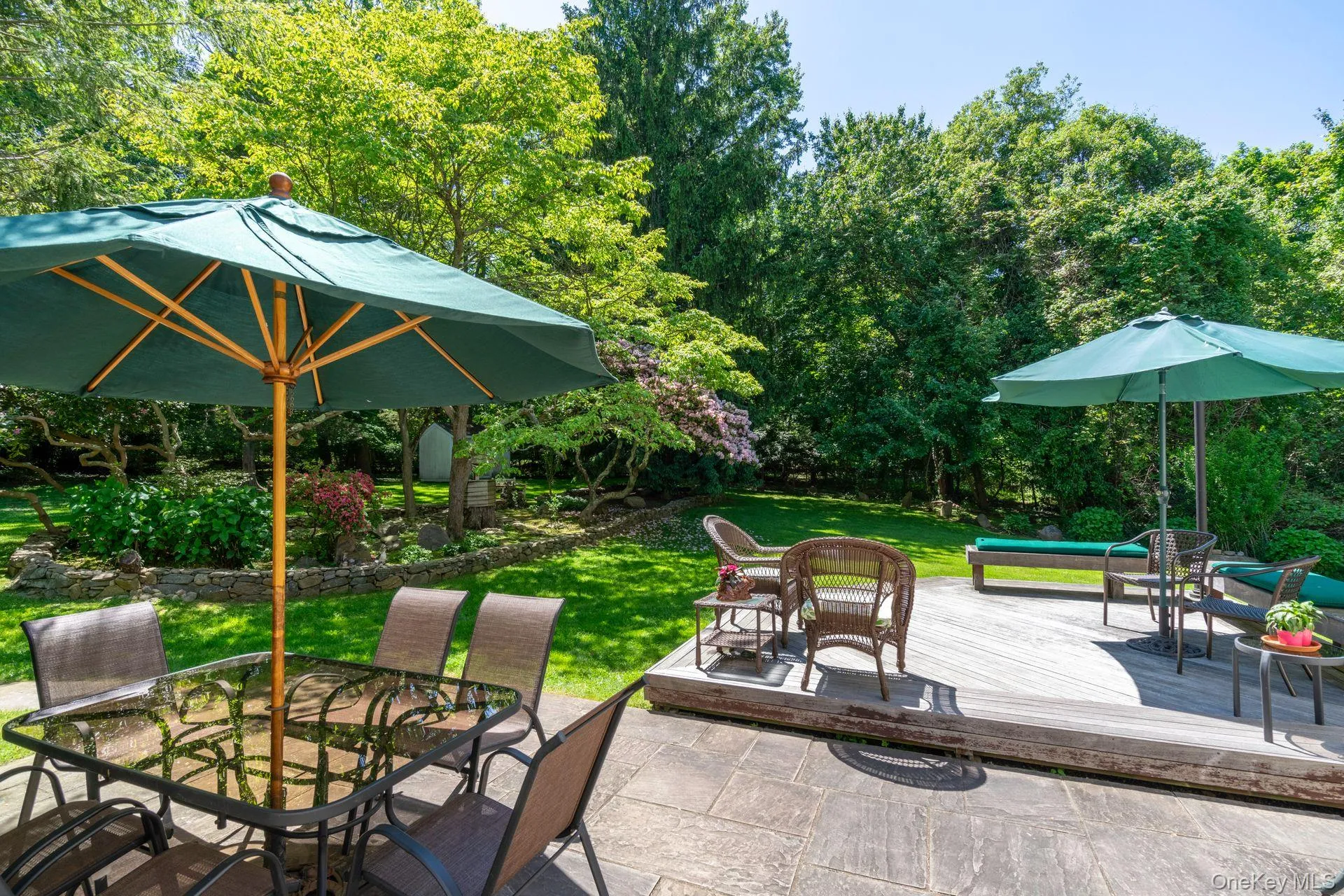 View of patio with outdoor dining space, a deck, and an outdoor living space View of patio with outdoor dining space, a deck, and an outdoor living space