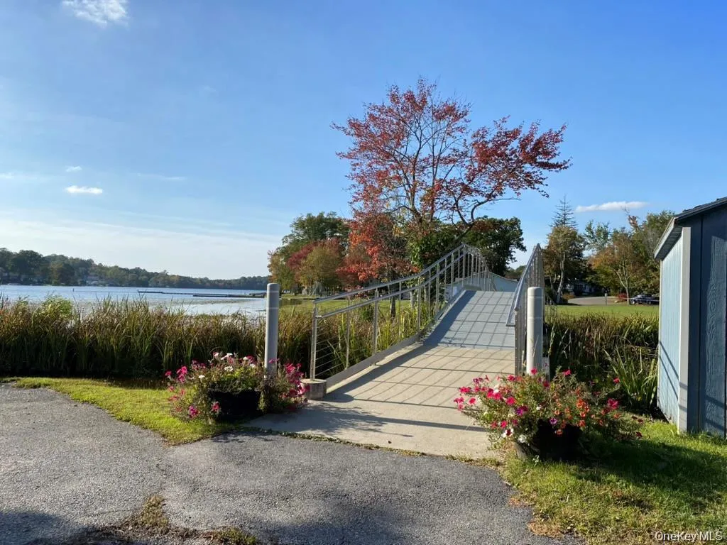 Gate with a water view Gate with a water view