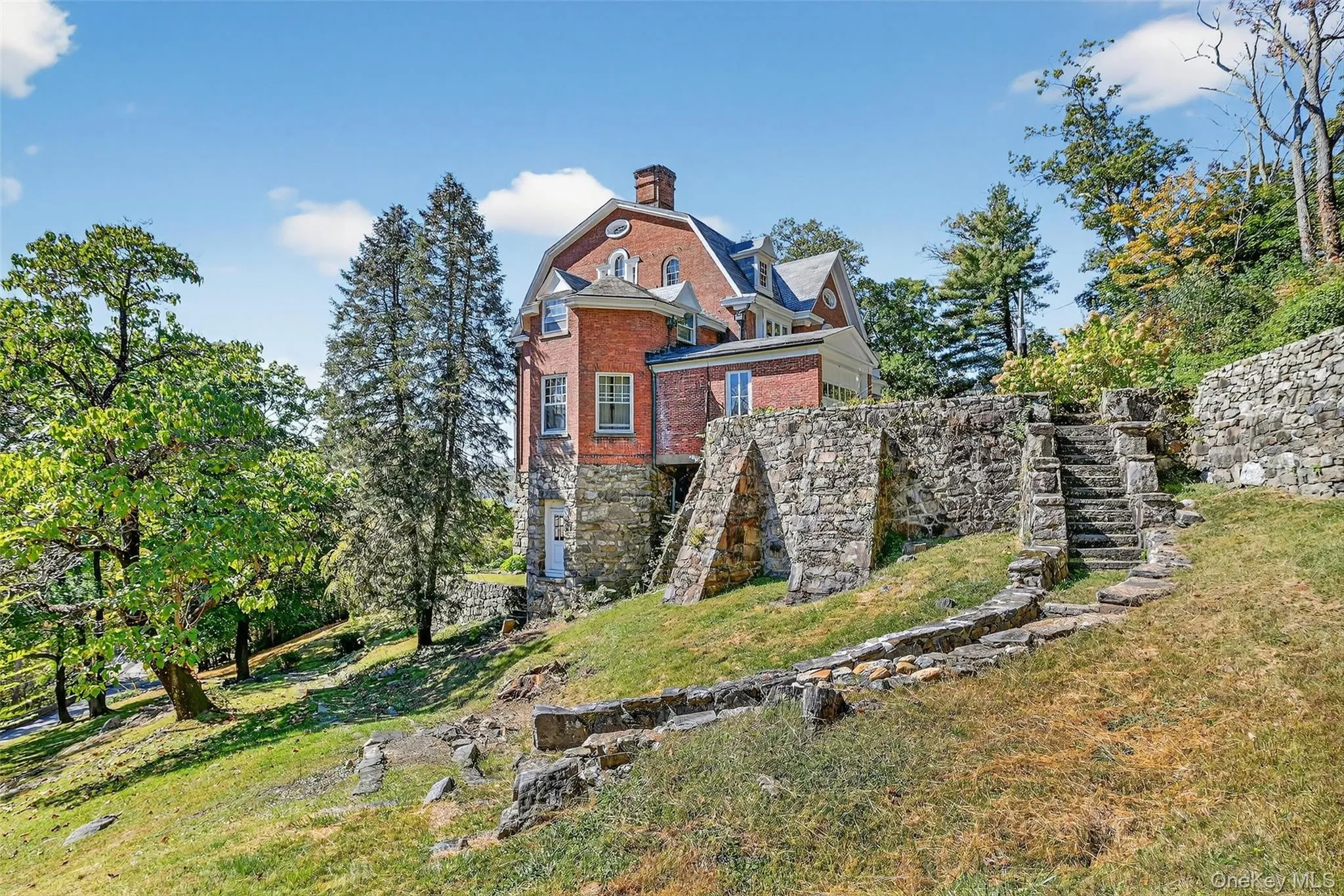 The natural stone foundations are works of art. The natural stone foundations are works of art.