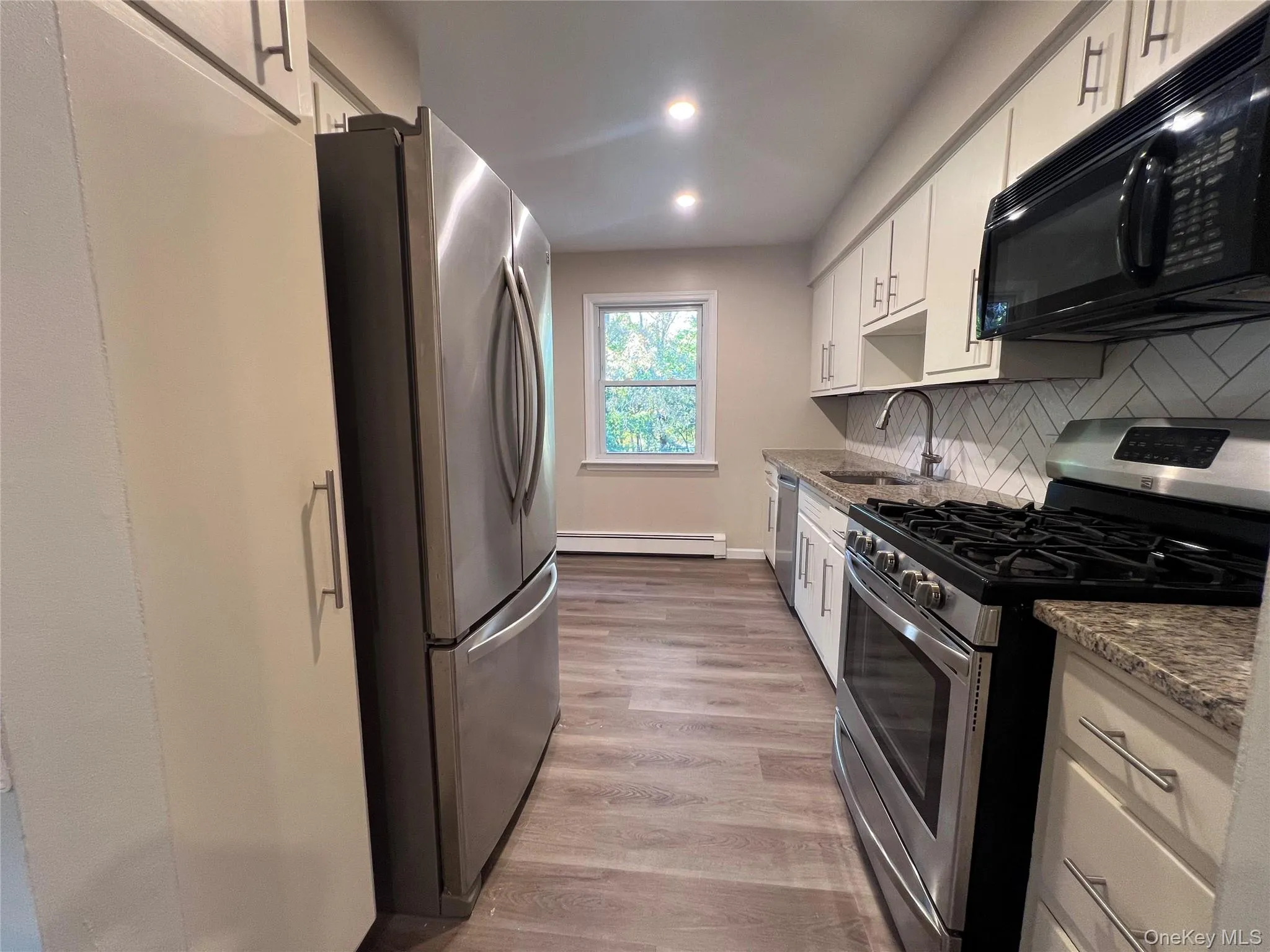 Kitchen with eat-in nook Kitchen with eat-in nook