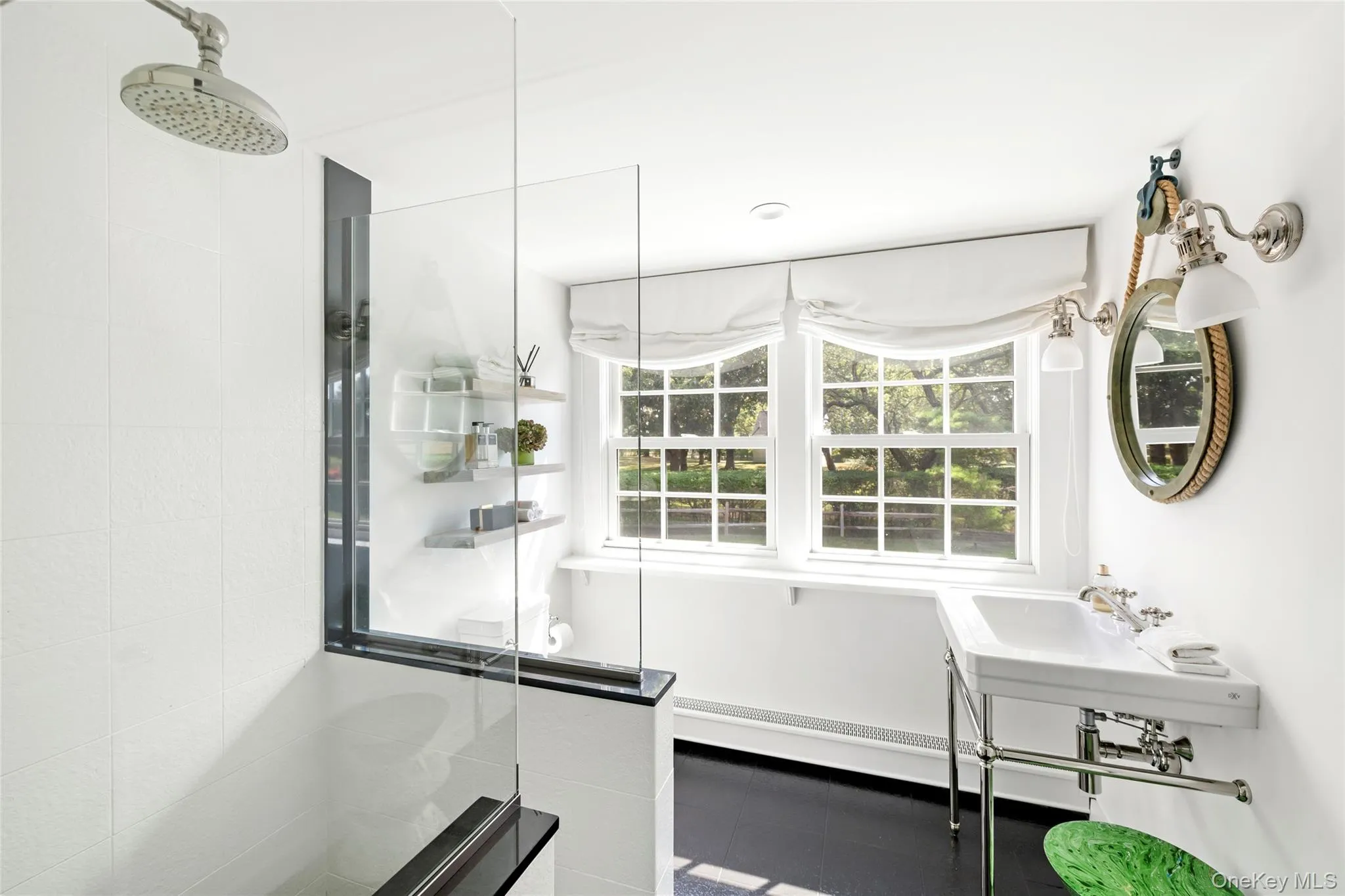 Bathroom featuring a walk in shower Bathroom featuring a walk in shower