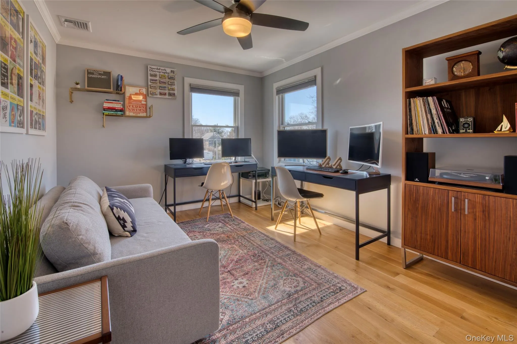 Office space with 2 work stations Office space with 2 work stations