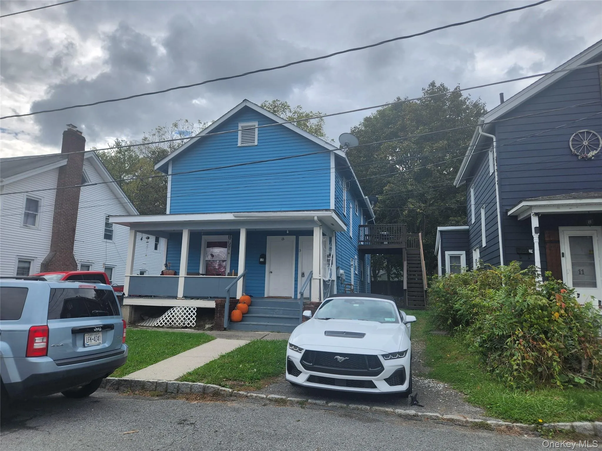 View of front of property with covered porch View of front of property with covered porch