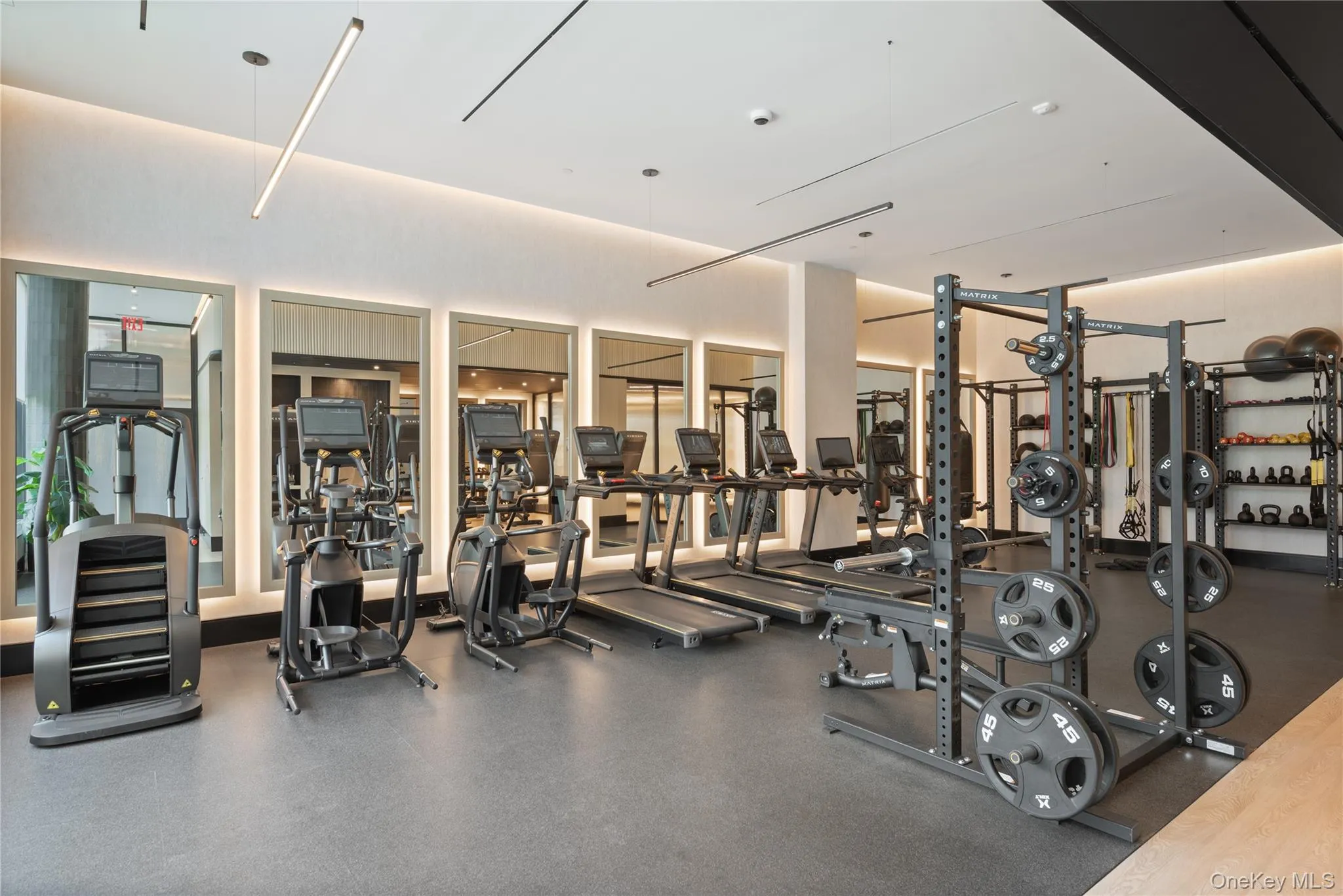 View of workout area View of workout area