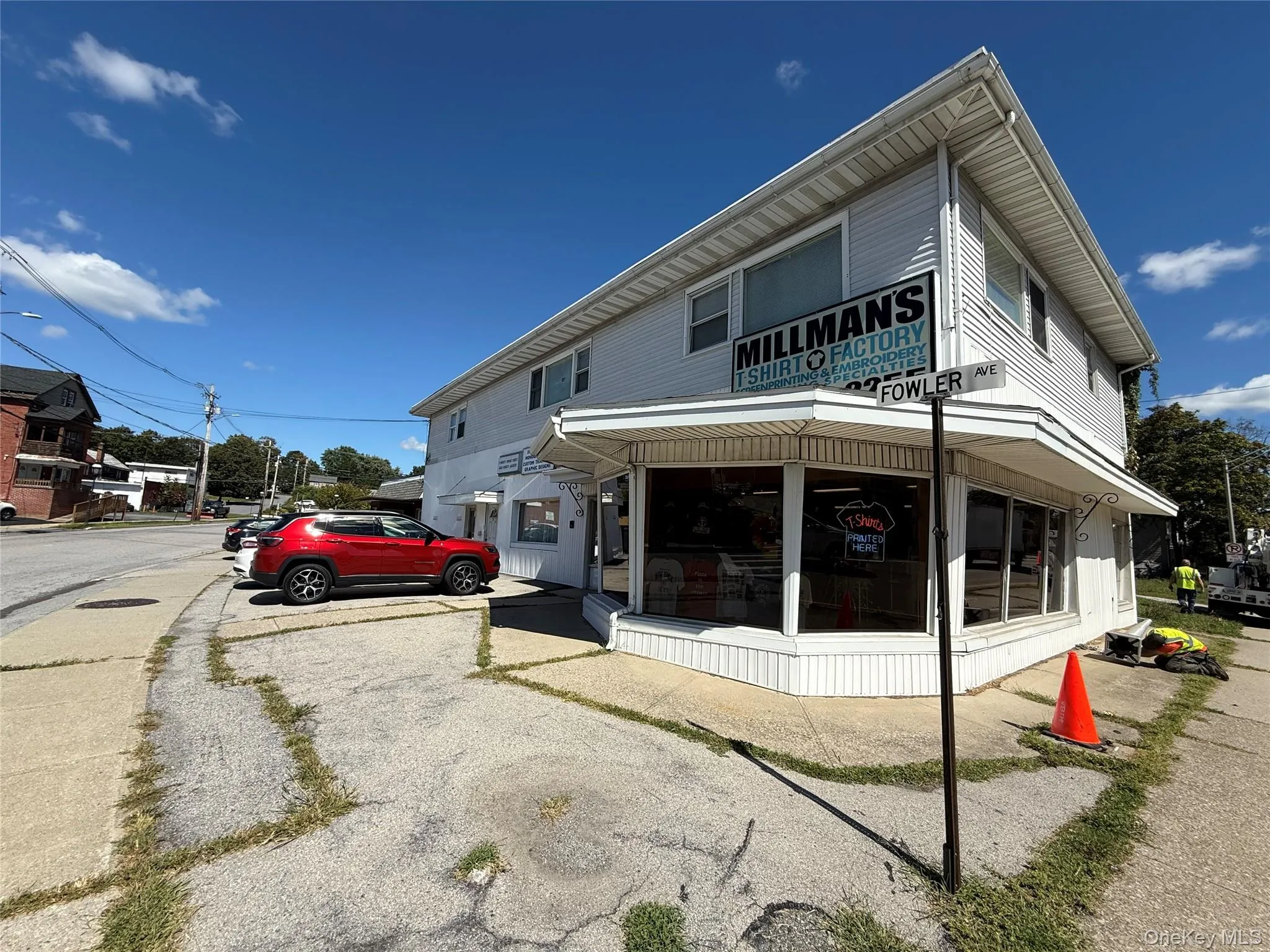 Front view of parking Front view of parking